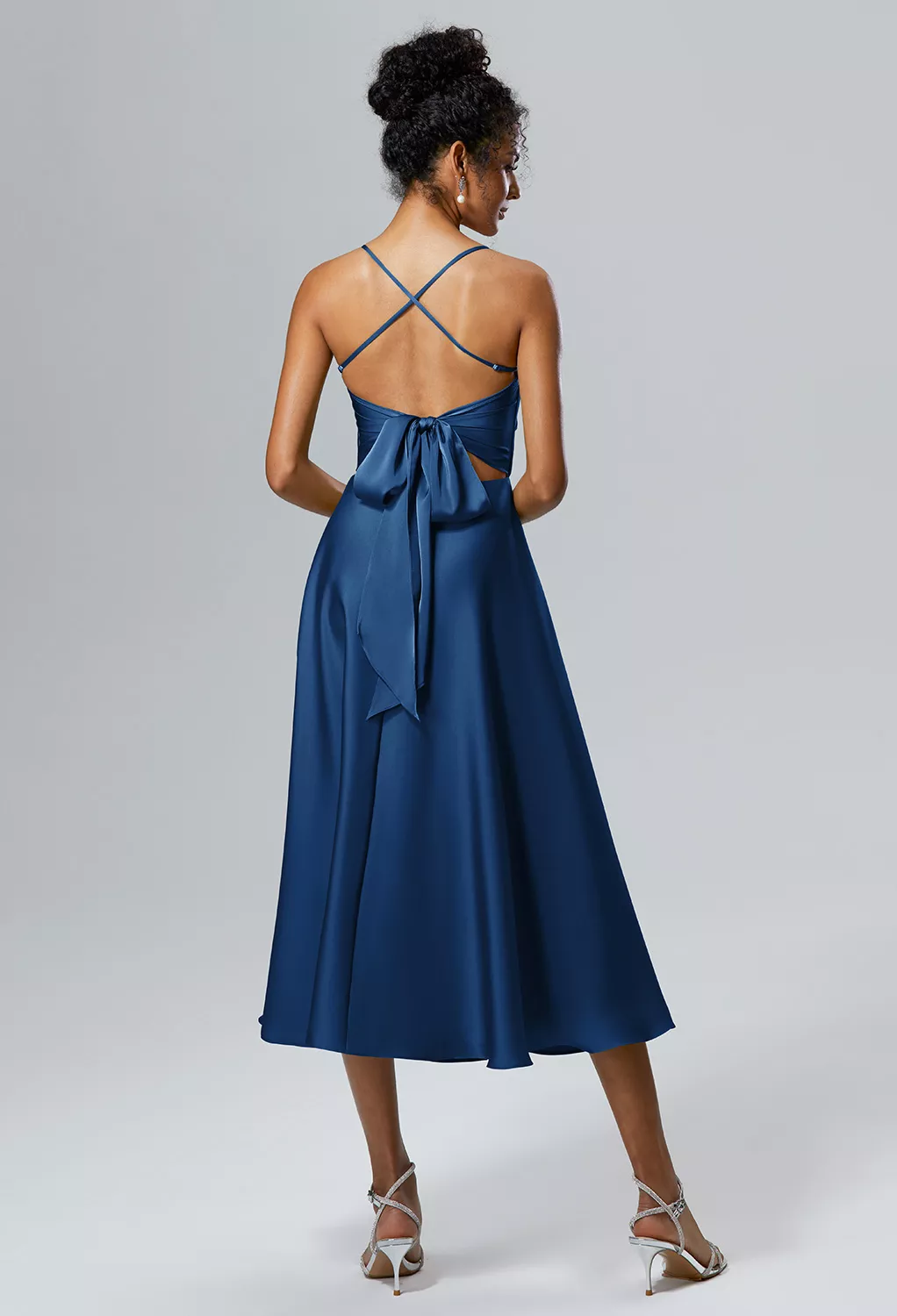 Navy Summer Wedding Guest Dresses | AW.Bridal