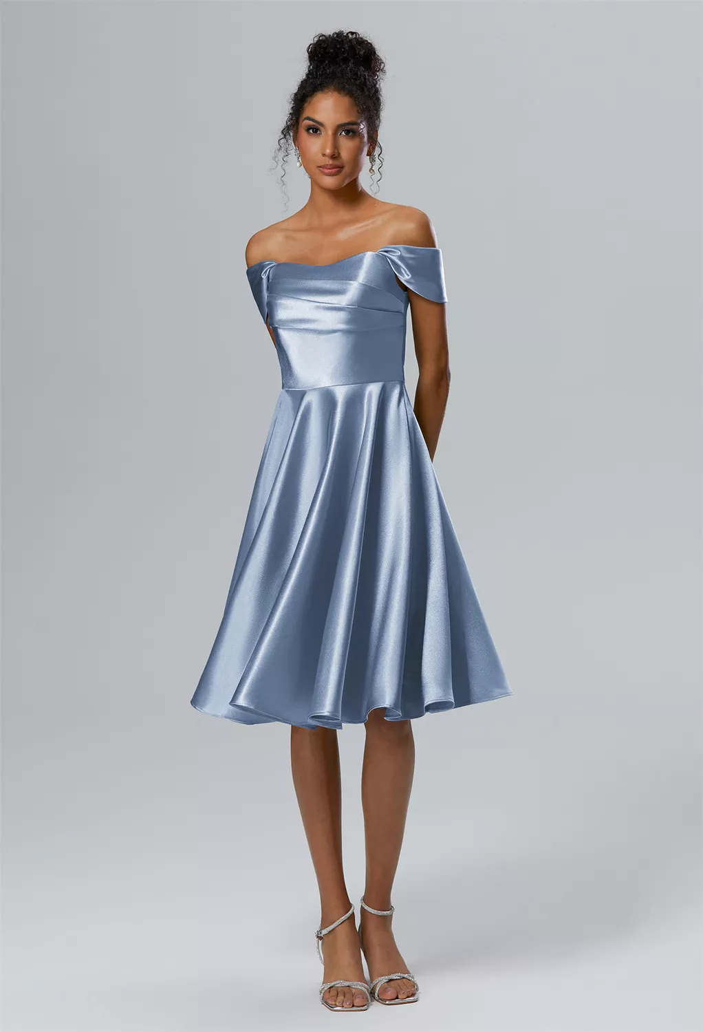 Dusty Blue Beach Wedding Guest Dresses Page 2 | AW.Bridal