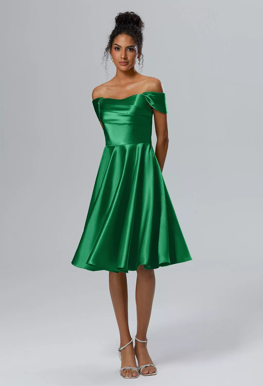 short green graduation dresses Jolly short green dress