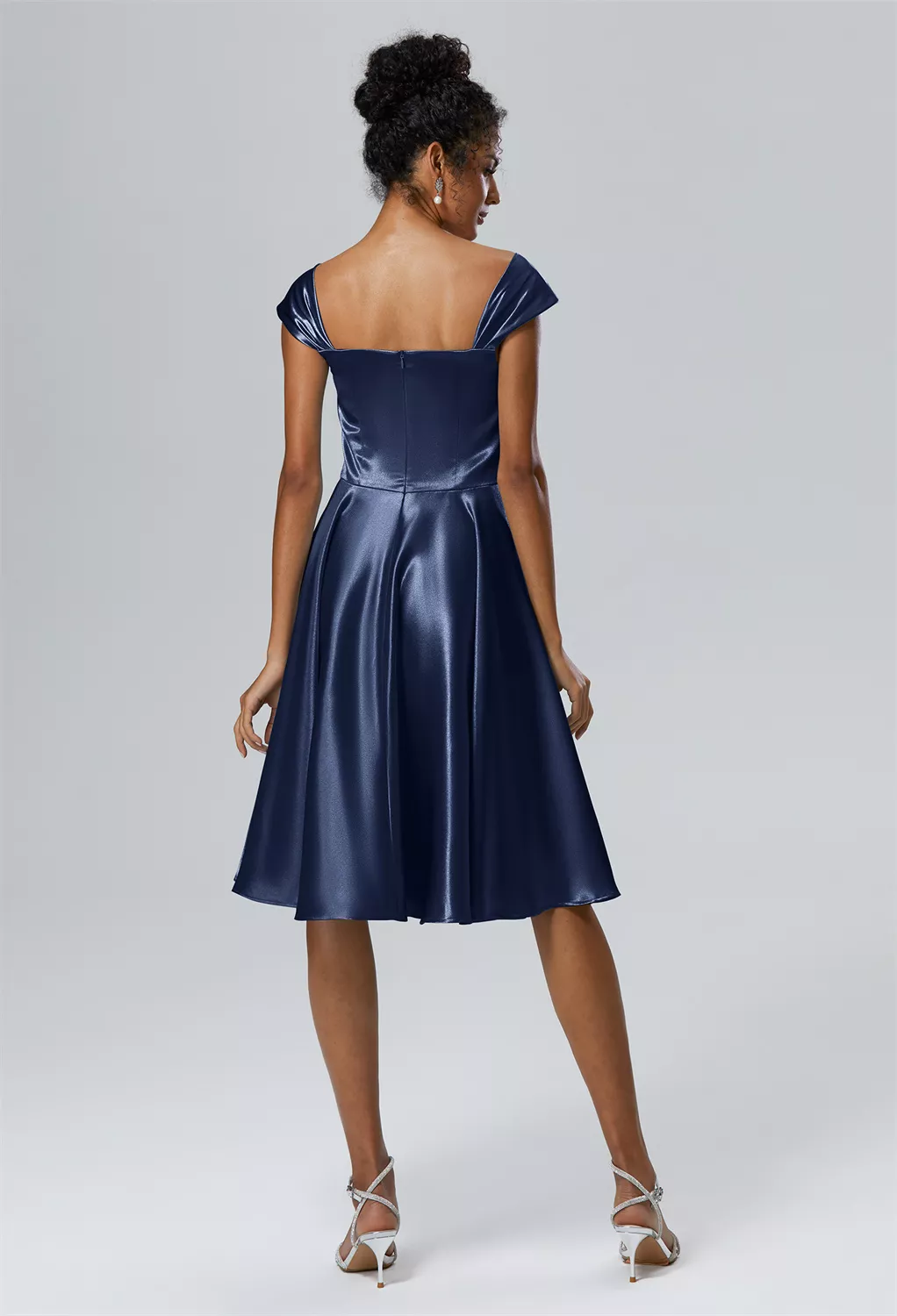 Navy Summer Wedding Guest Dresses | AW.Bridal