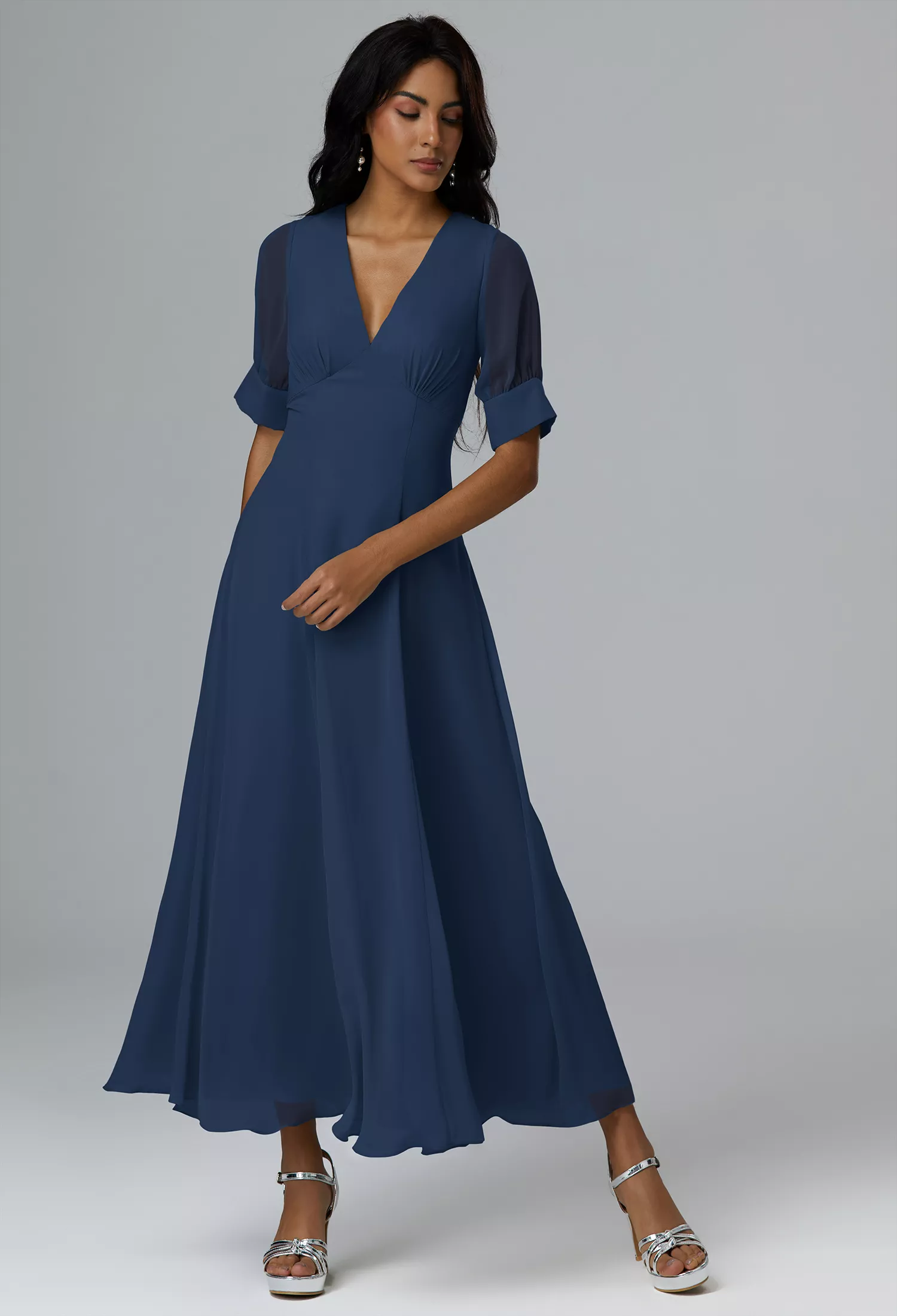 Navy Long Bridesmaid Dresses Page 9 | AW.Bridal