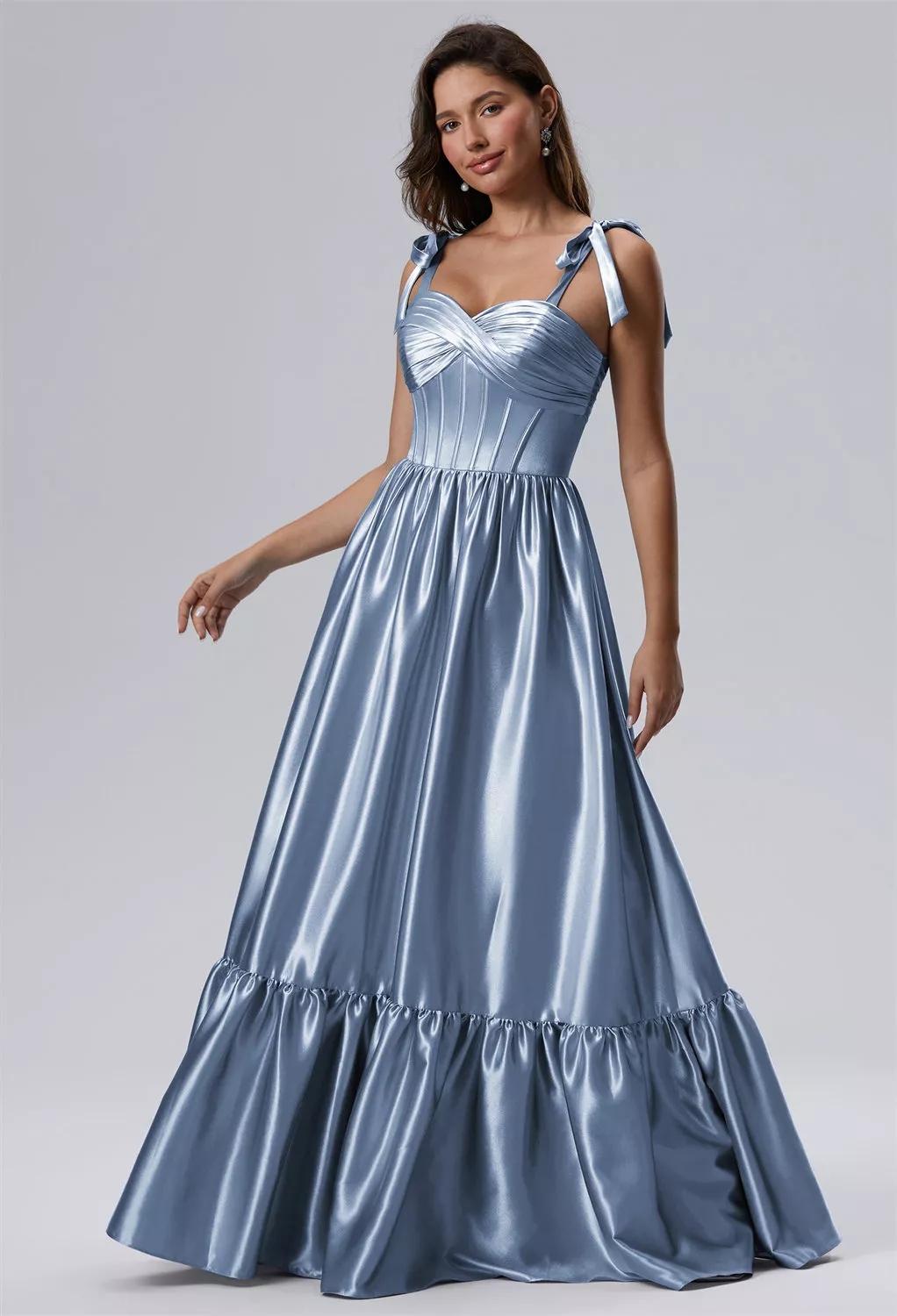 princess polly baby blue dress Cute Semi Formal Short A-Line Light Blue Hoco Dress Eye-Catching Stunning  Sparkly Sweetheart Neckline Spaghetti Straps Mini Prom Dress