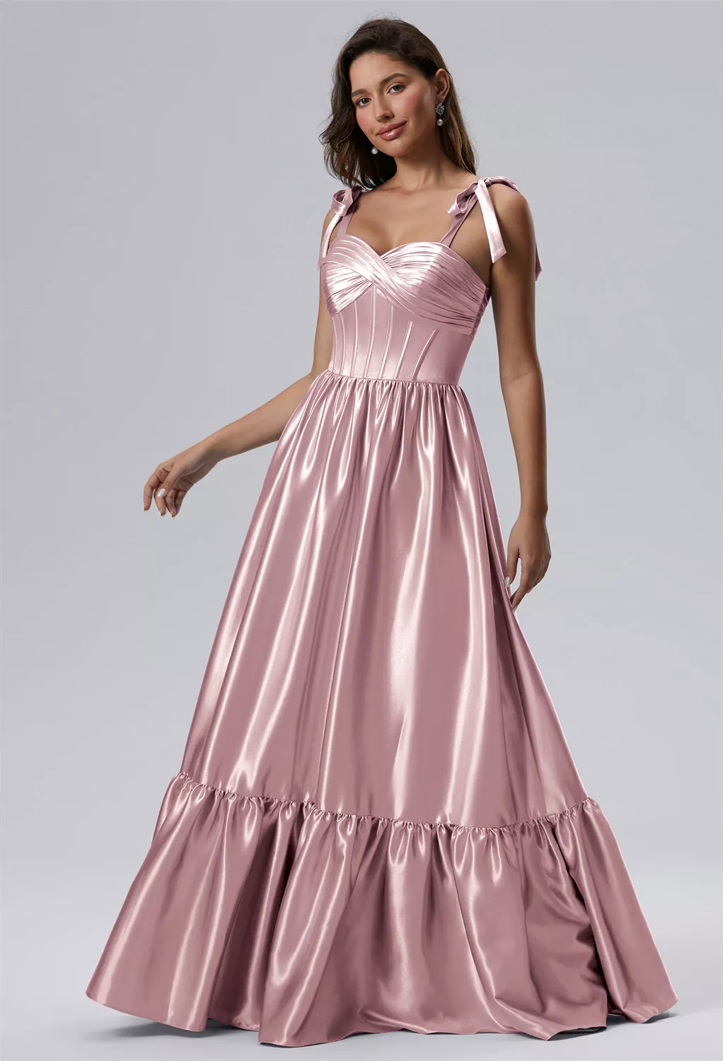 Rose Quartz Prom Dresses | AW.Bridal