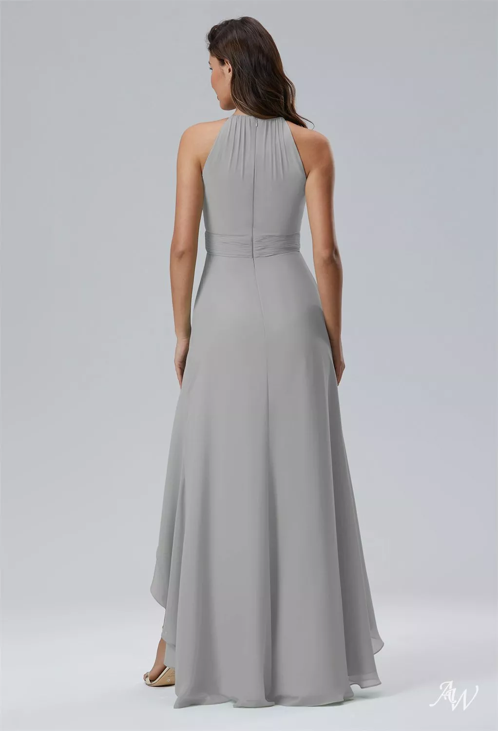 dove gray bridesmaid dresses Light Grey Mermaid Sweetheart Beaded Long Bridesmaid Dresses With  Appliques, MB136 – Musebridals main image 0