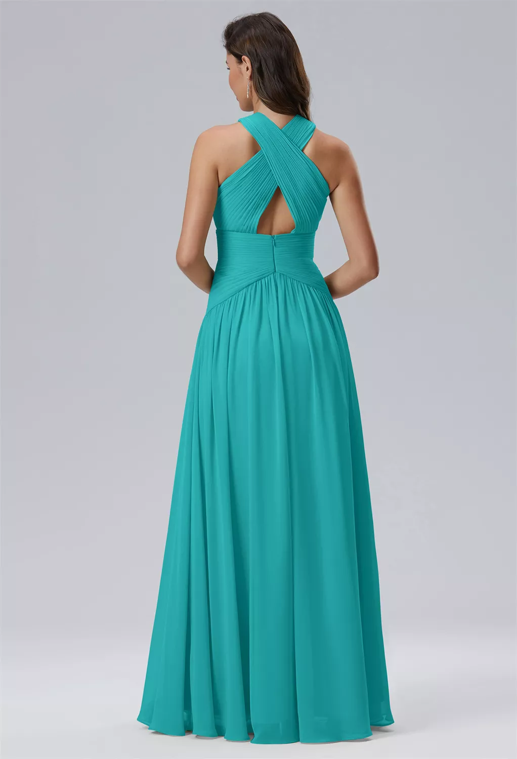 walmart green goddess dressing Buy Turquoise Green Silk And Net Gown Online for Party, Wedding - Kzari –  Kzari main image 1