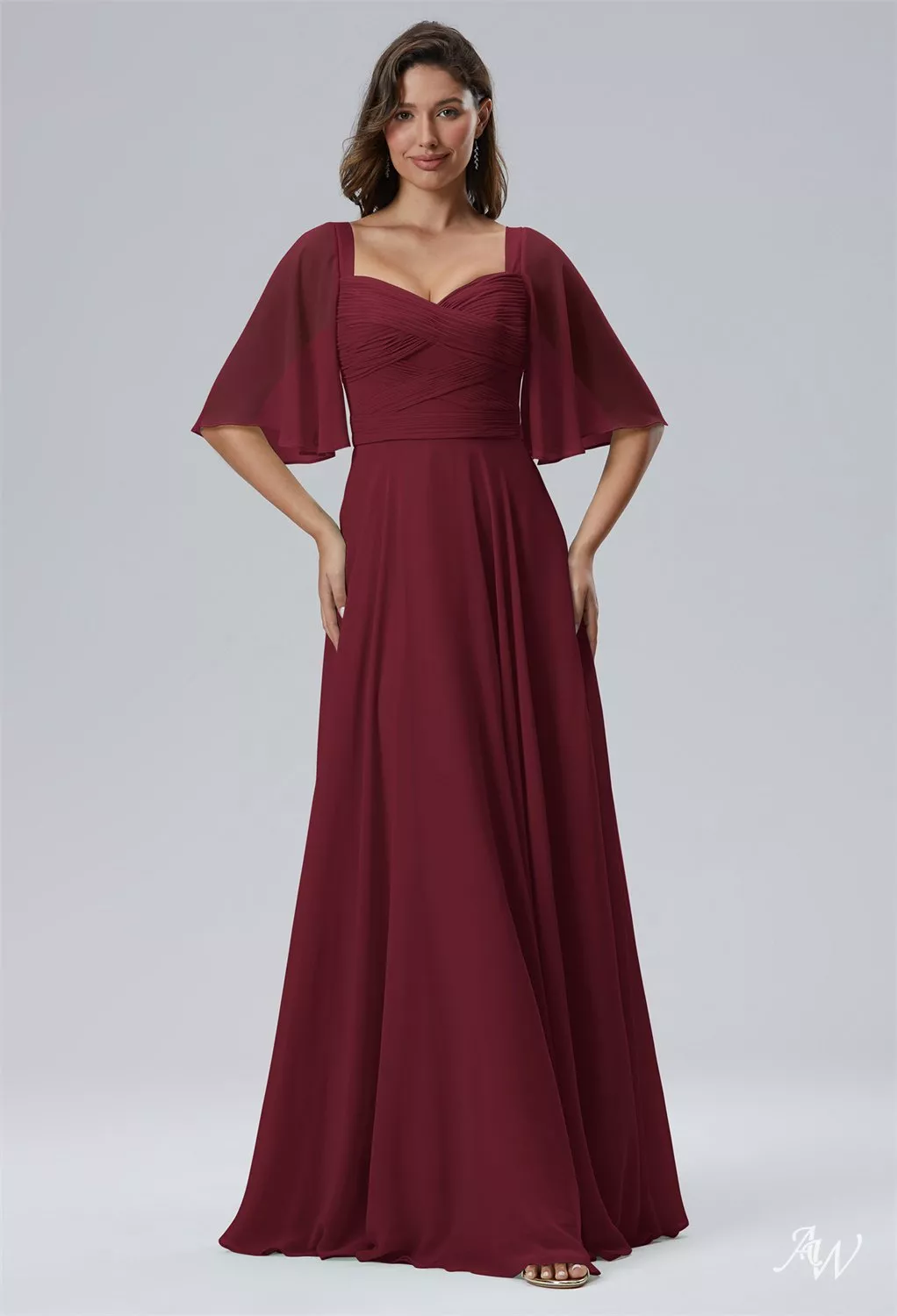 avocado green bridesmaid dresses Serena Dress in Avocado main image 1