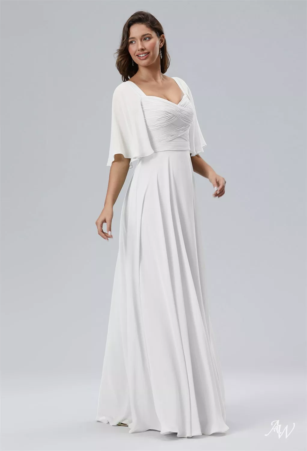 blue dress for baby girl Sydney's Closet Bridal SC5313 - Satin Sleeveless Bridal Gown 18 / Ivory main image 0