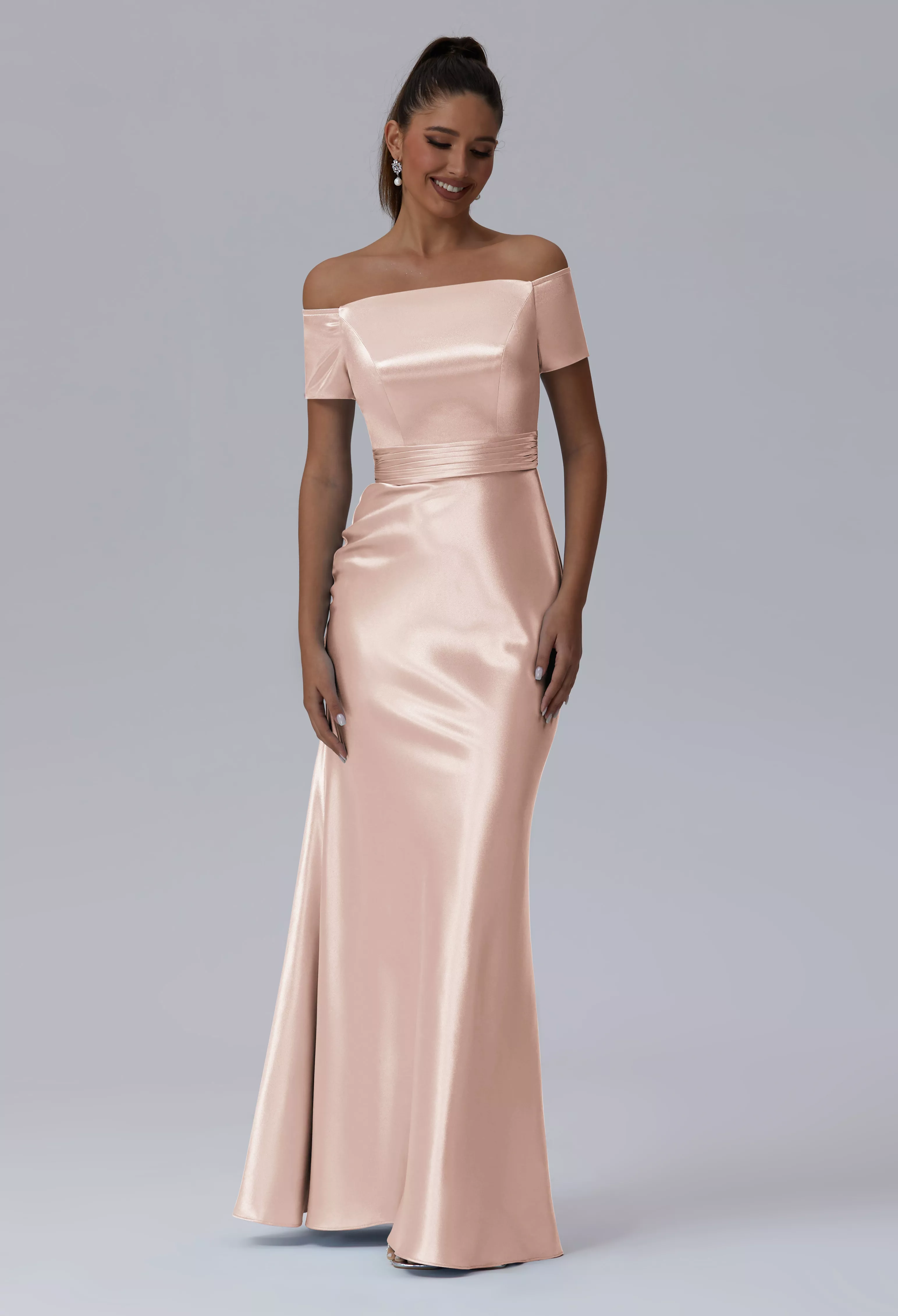 Apricot Formal Dresses | AW.Bridal