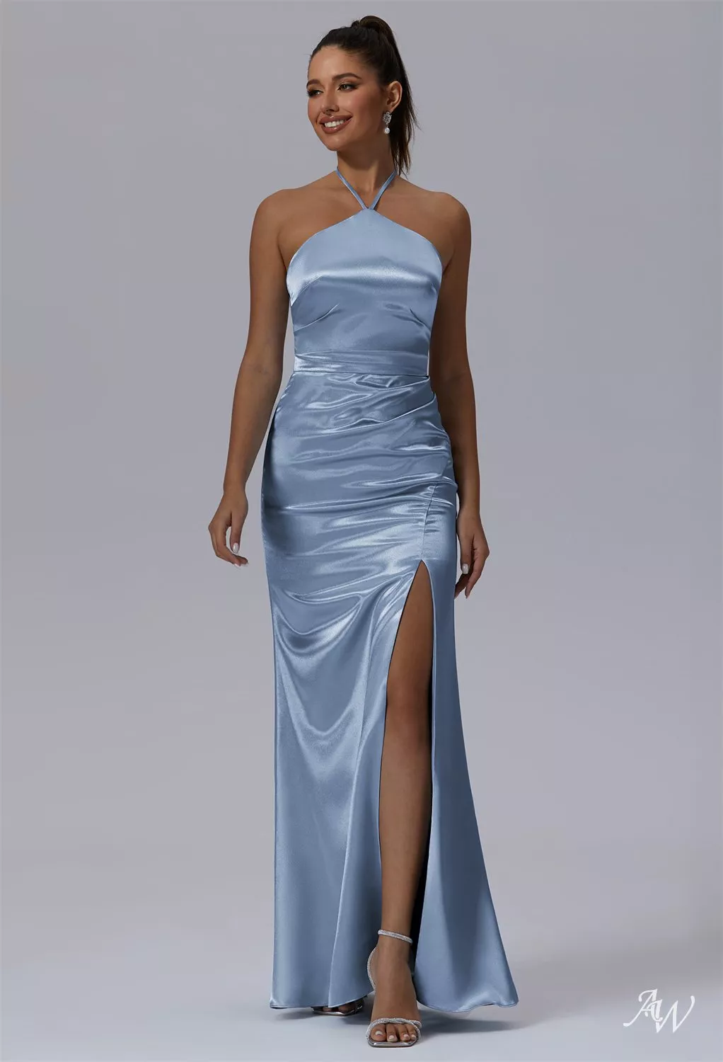 princess polly baby blue dress Dusty Blue Bridesmaid Dresses: Buy Women's Dresses Online at STACEES main image 0