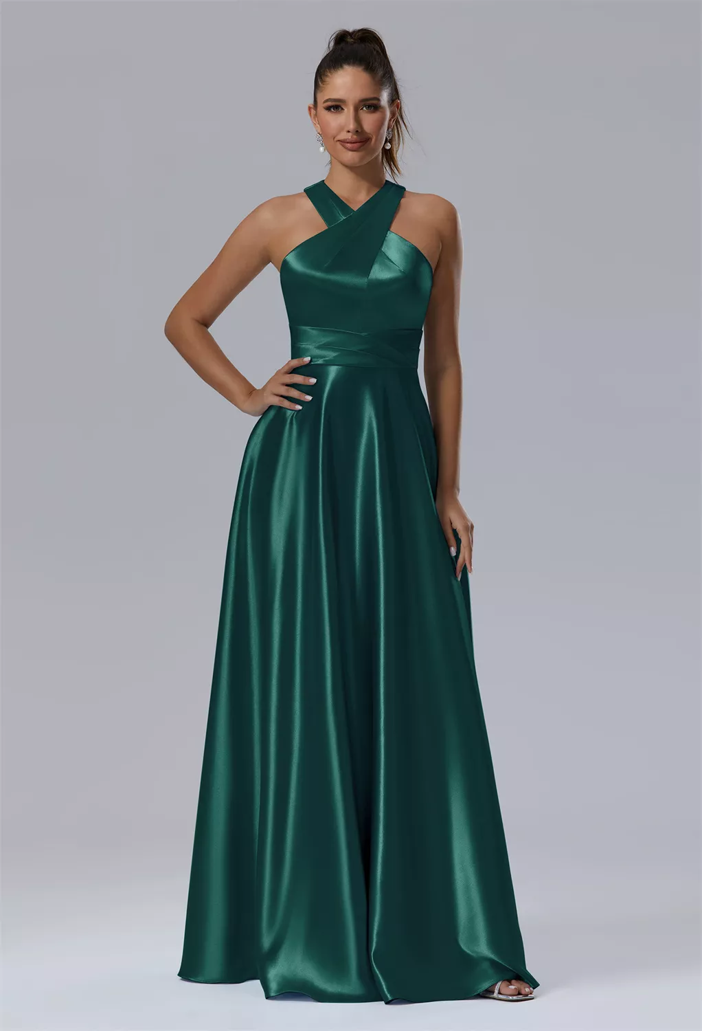 Hunter Green Formal Dresses | AW.Bridal