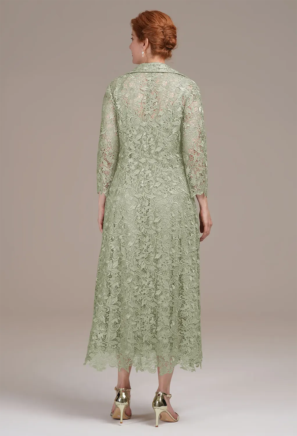 AW Calliope Sage Green  Mother of the Bride Dresses