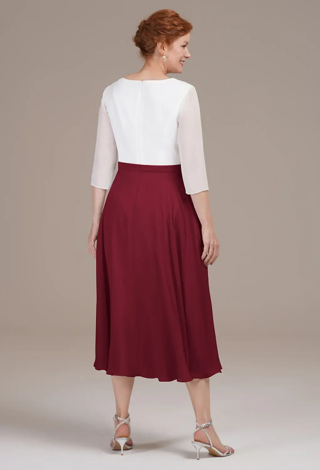 AW Difluence Jester Red  Mother of the Bride Dresses