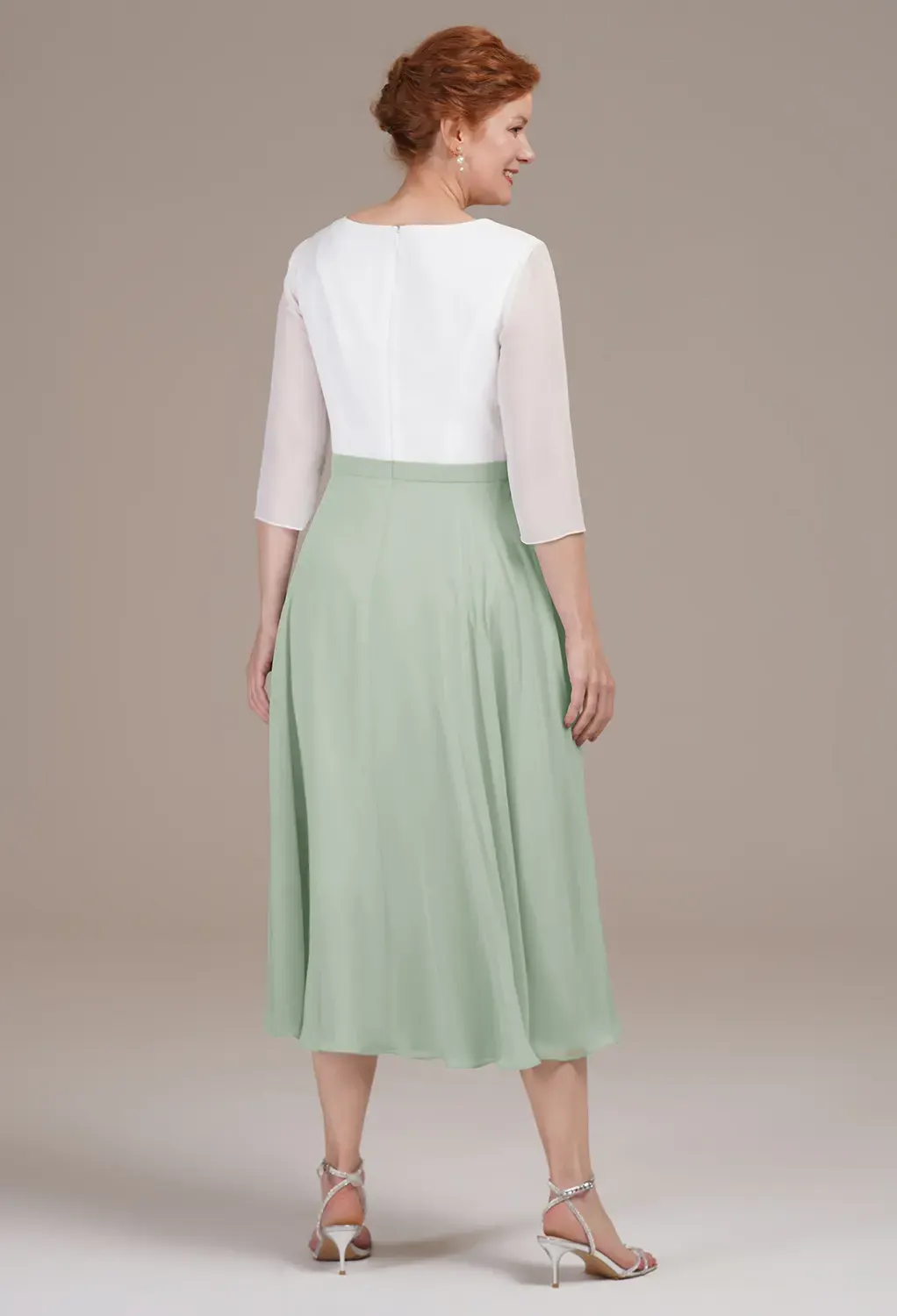 AW Difluence Sage Green  Mother of the Bride Dresses