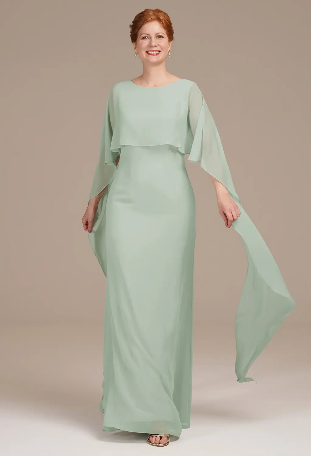 AW Lucilla Sage Green  Mother of the Bride Dresses