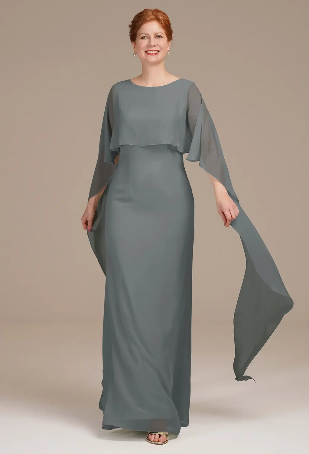 Steel Gray Mother of the Bride/Groom Dresses | AW.Bridal