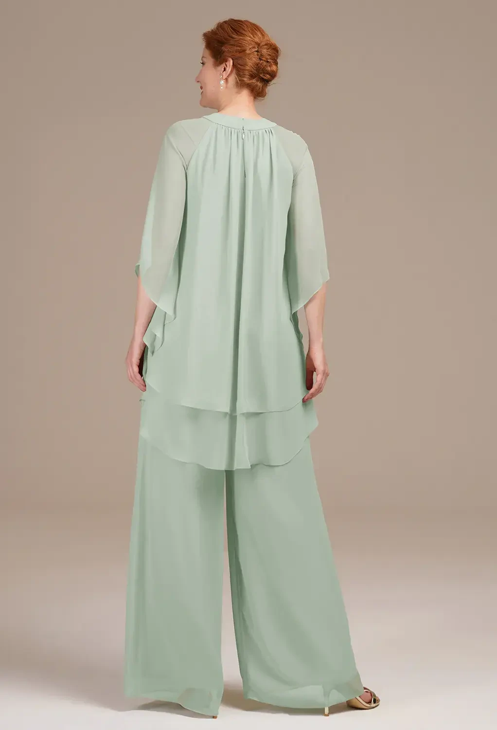AW Patricia Sage Green  Mother of the Bride Dresses