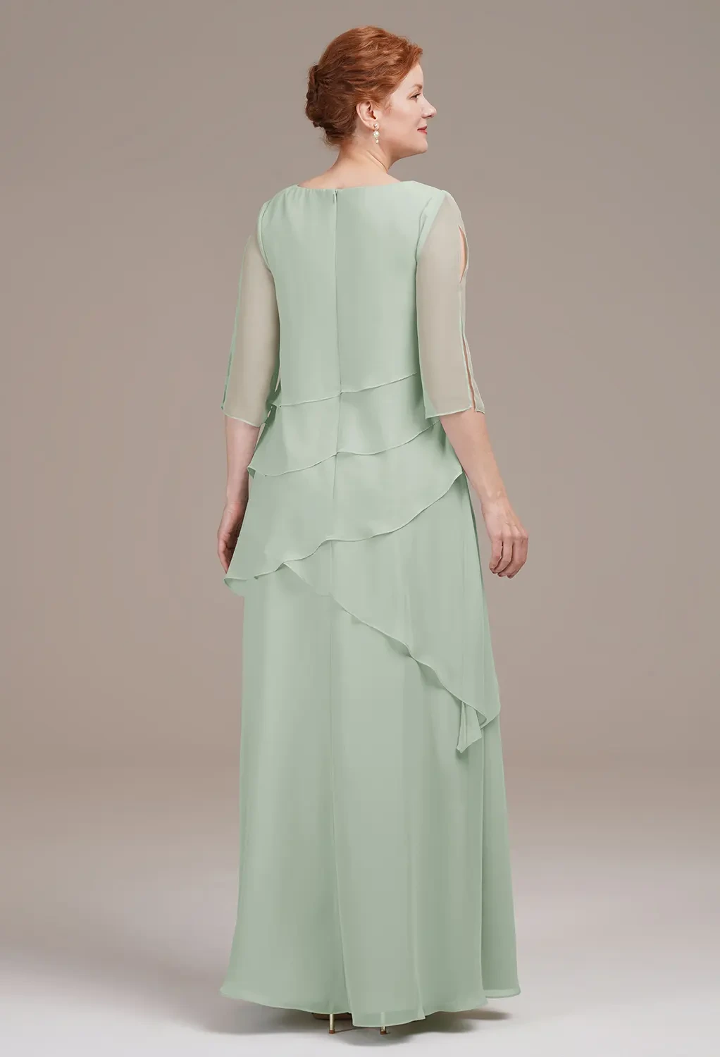 AW Eloise Sage Green  Mother of the Bride Dresses