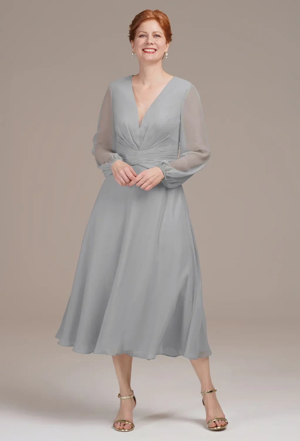 dove grey mother of the bride dresses Dove Mother of the Bride/Groom Dresses