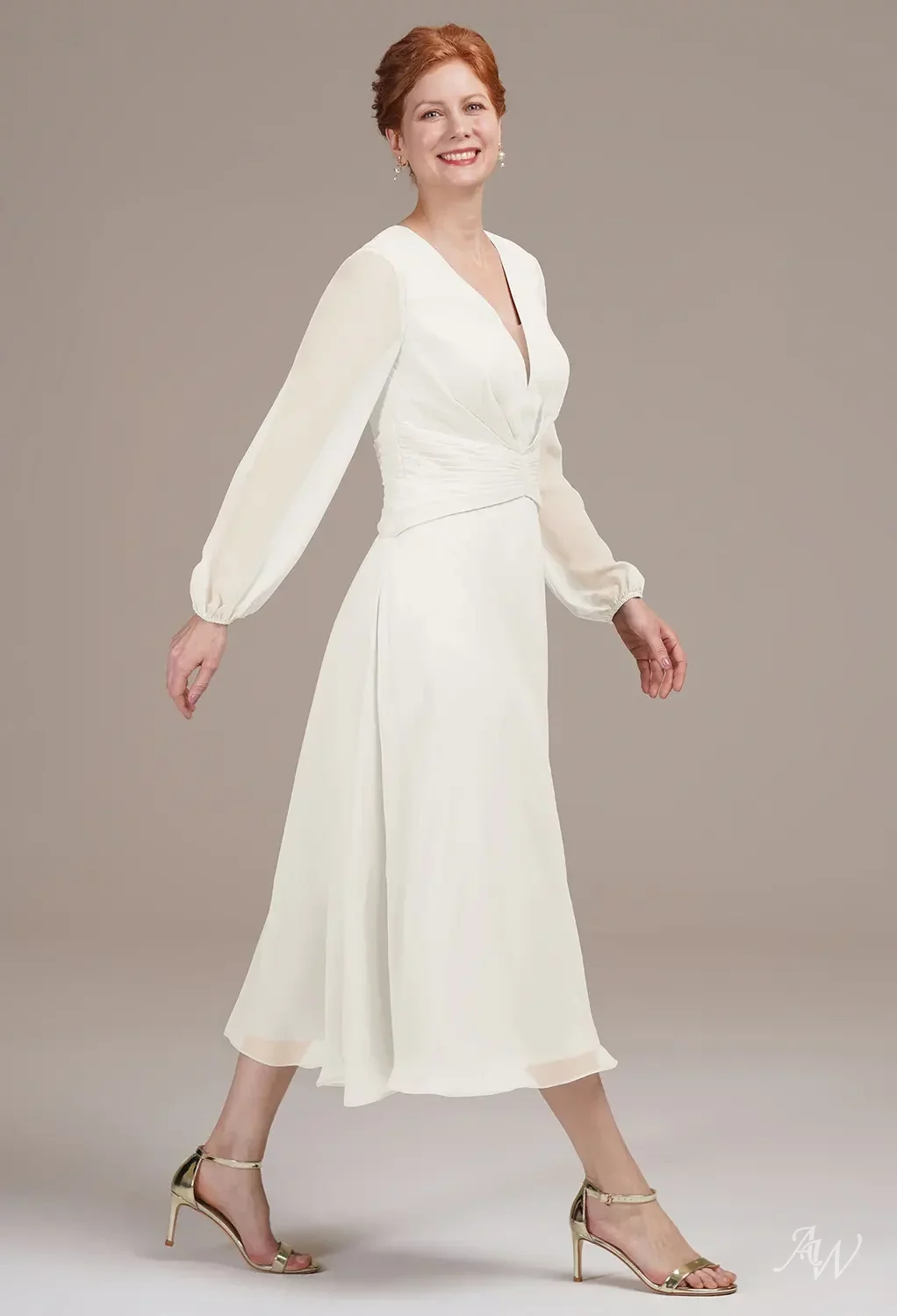 ivory mother of the bride dresses Zanna Modern Long Sleeves Ruched Long Velvet Dress Appliques Sleeve Shirees Mauve A-Line Satin 3/4