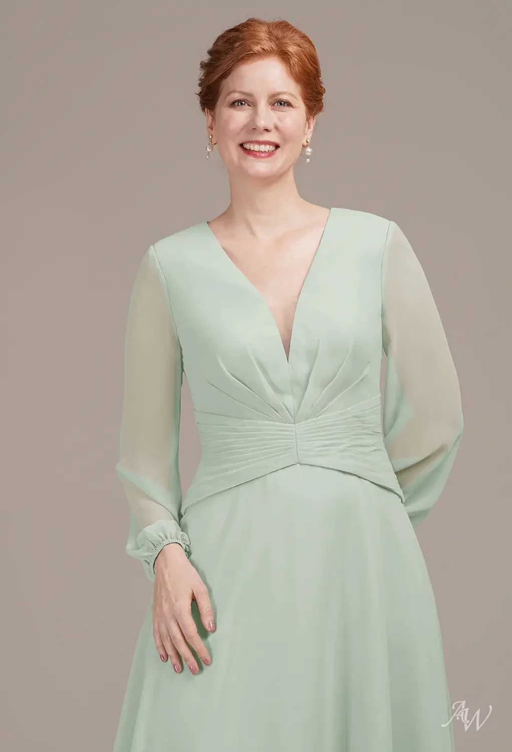slim fit dress slacks Eliza Maternity and Nursing Dress main image 0