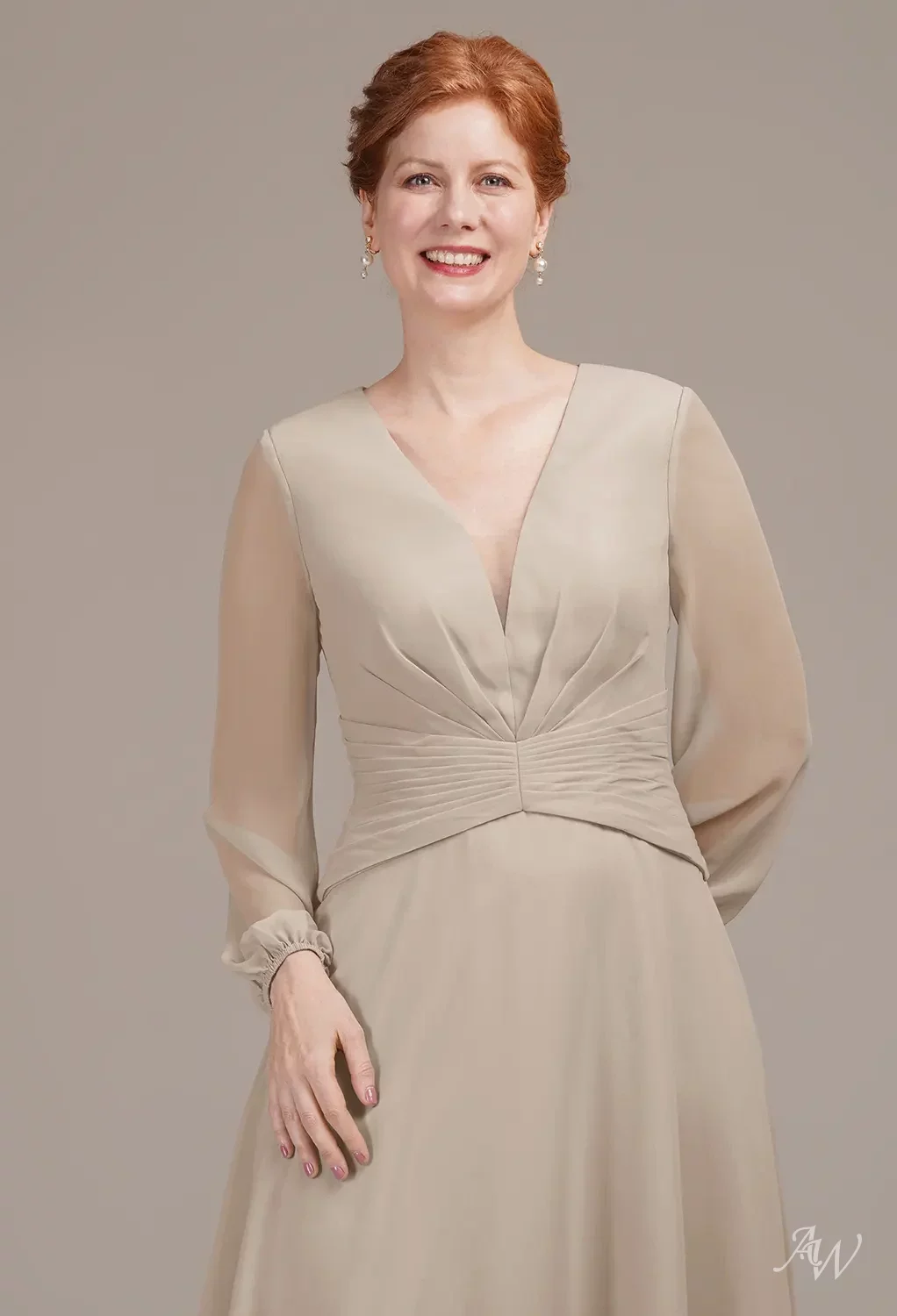 white christmas dresses Elegant Two Piece Mother of The Bride Dress Appliques 3/4 Sleeves with Jacket Plus Size QM3200 US8 / As Pic