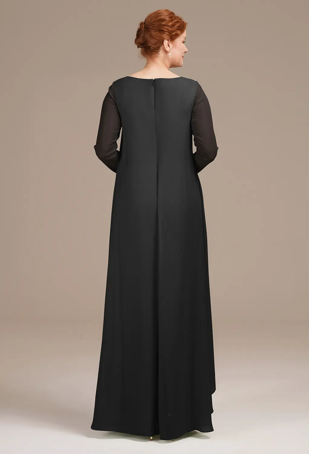 AW Maude Black  Mother of the Bride Dresses