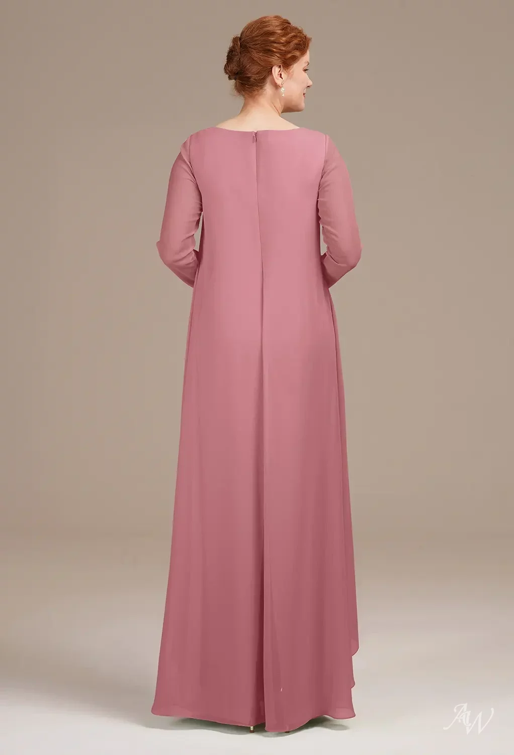 AW Maude Desert Rose Mother of the Bride Dresses | AW.Bridal