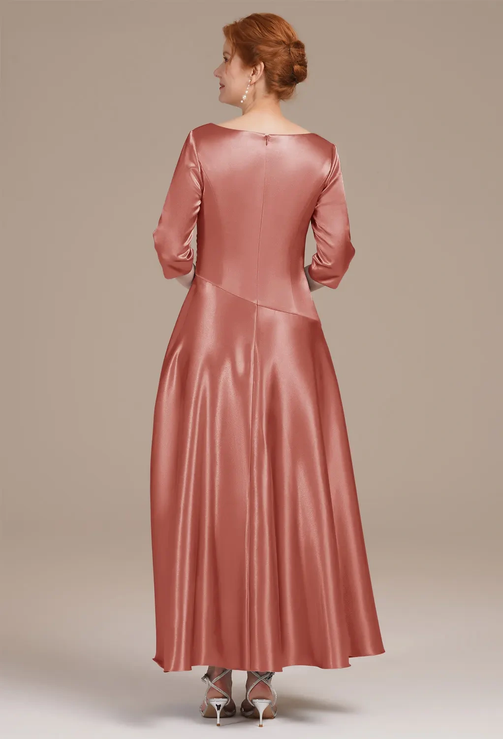 raw silk mother of the bride dresses Bardot Dress in Star  Shibumi