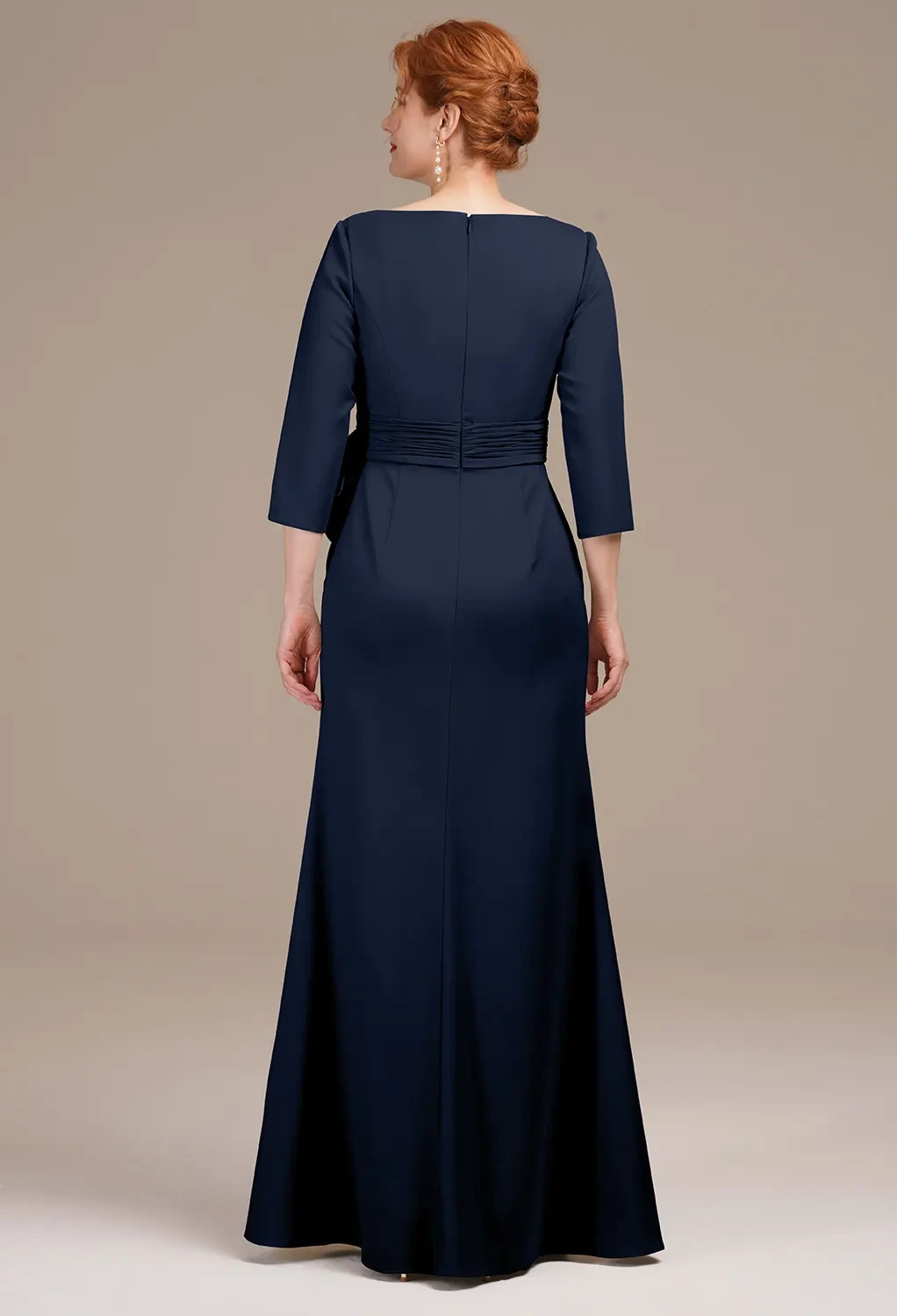 Dark Navy Mother of the Bride/Groom Dresses | AW.Bridal