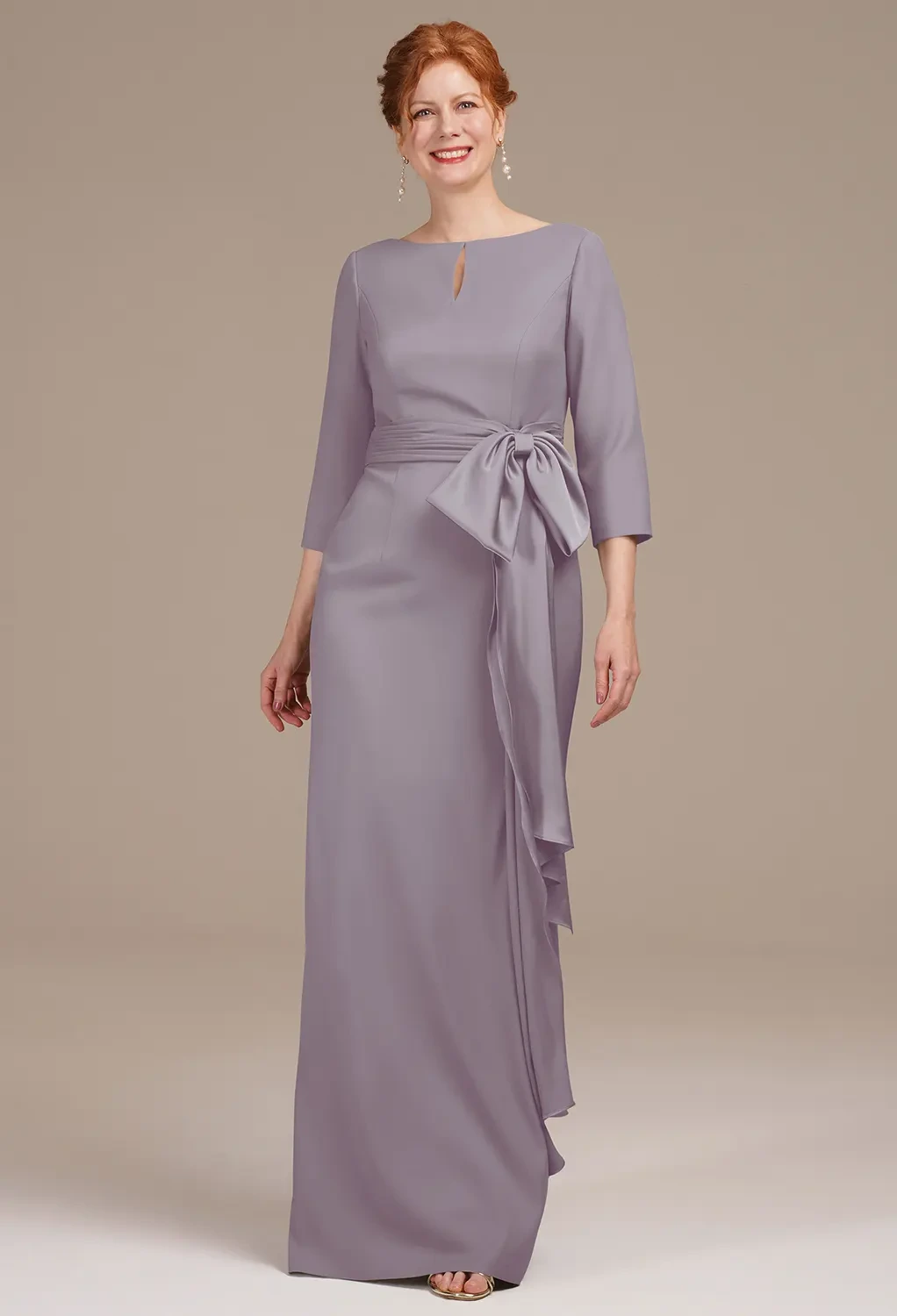 purple and gray mother of the groom dresses Purple Mother of the Bride or Groom Dresses