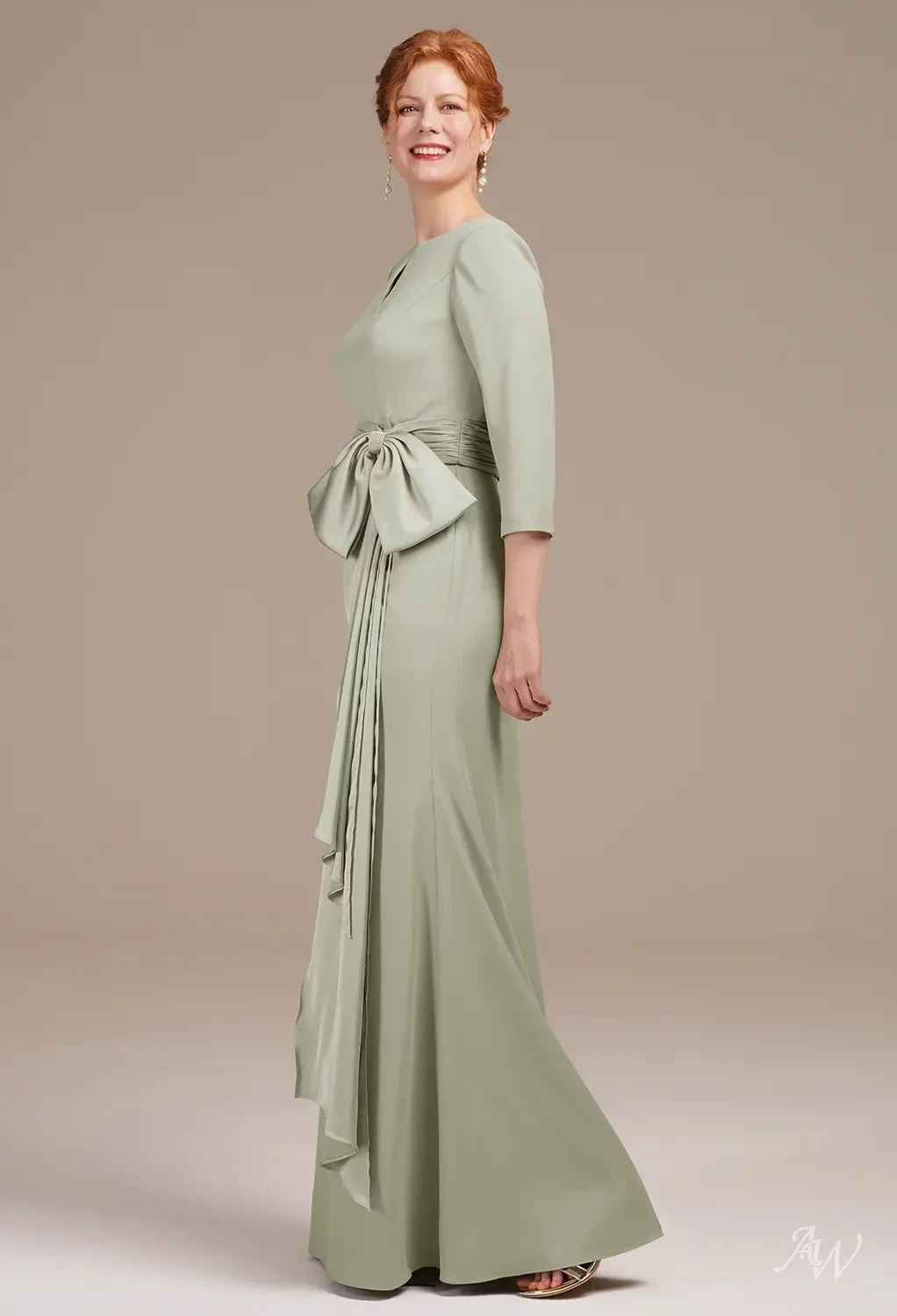green emerald velvet dress Reid Mothers Dress