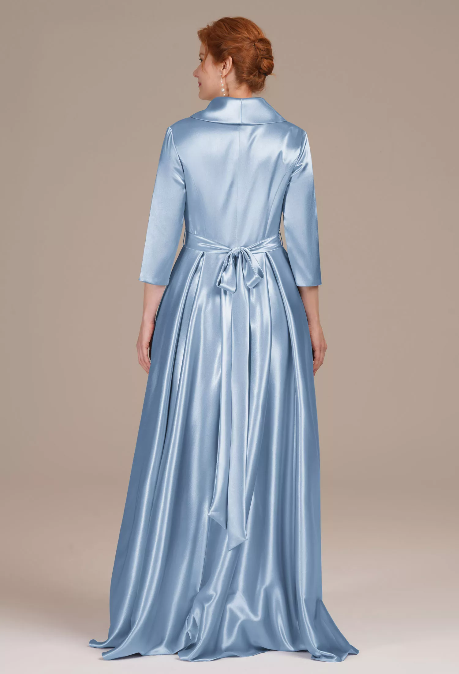 princess polly baby blue dress 40 of the Best Mother-of-the-Bride Dresses From Simple to Trendy main image 0