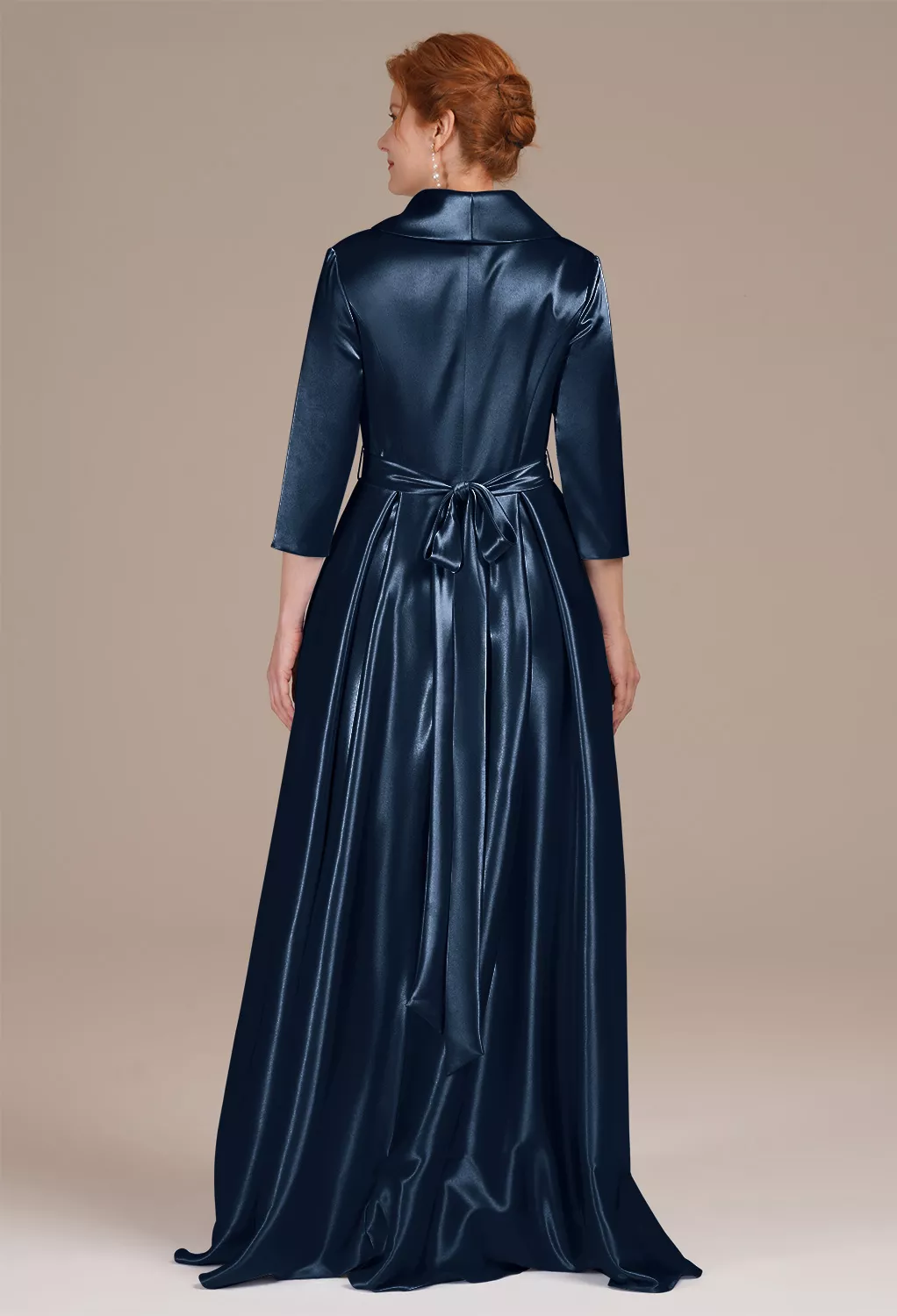 chanel formal dresses CHANEL Off Shoulder Sequin Bustier Satin Prom & Formal Dress main image 1