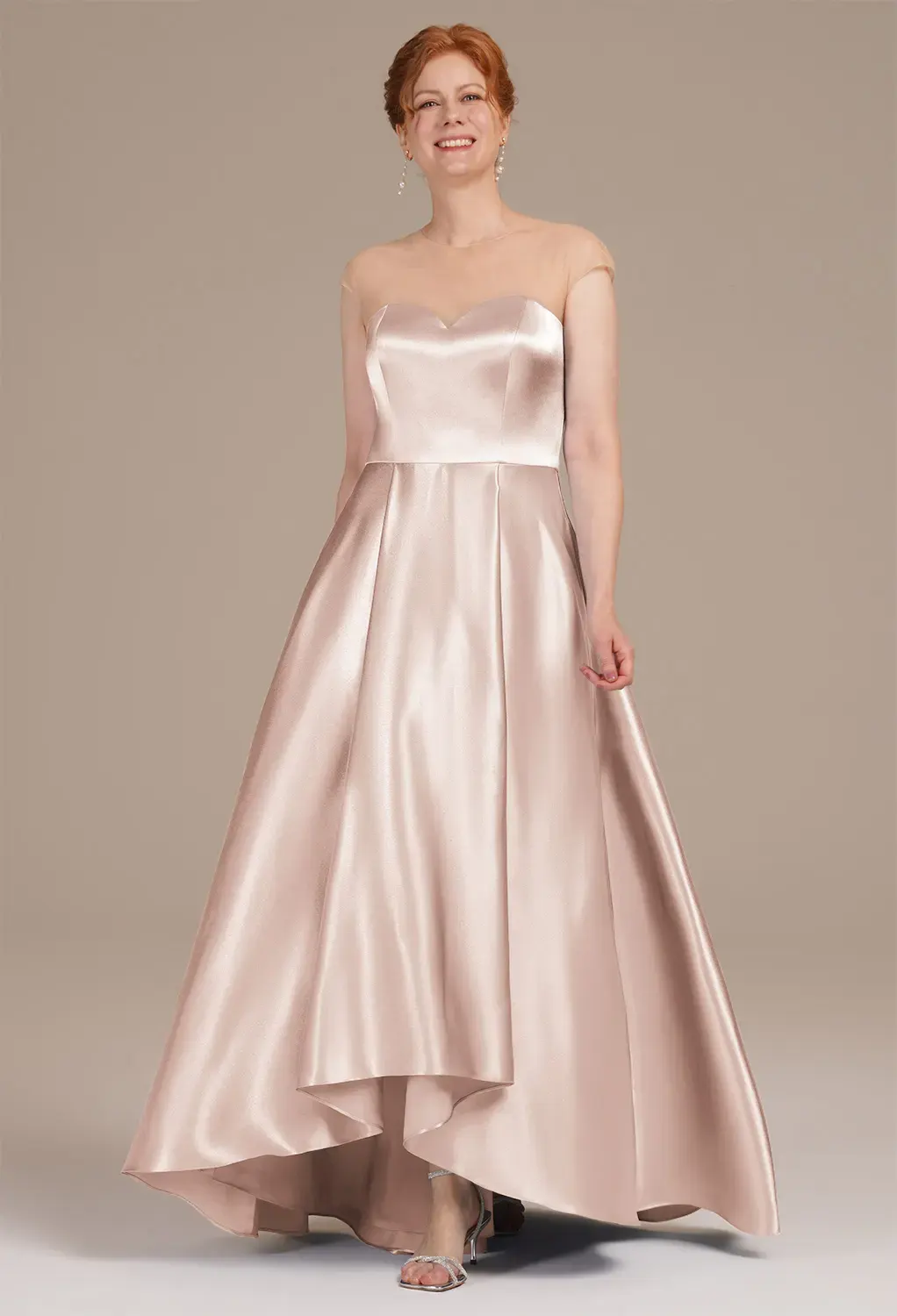 Apricot Mother of the Bride/Groom Dresses | AW.Bridal