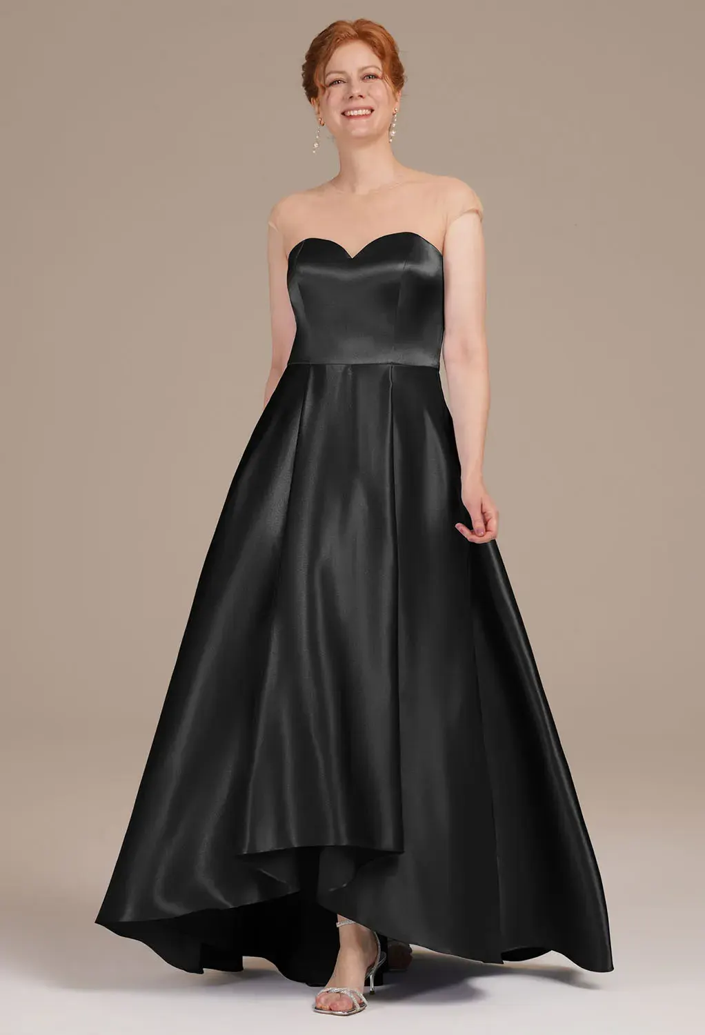 Black Metallic Mother of the Bride/Groom Dresses | AW.Bridal