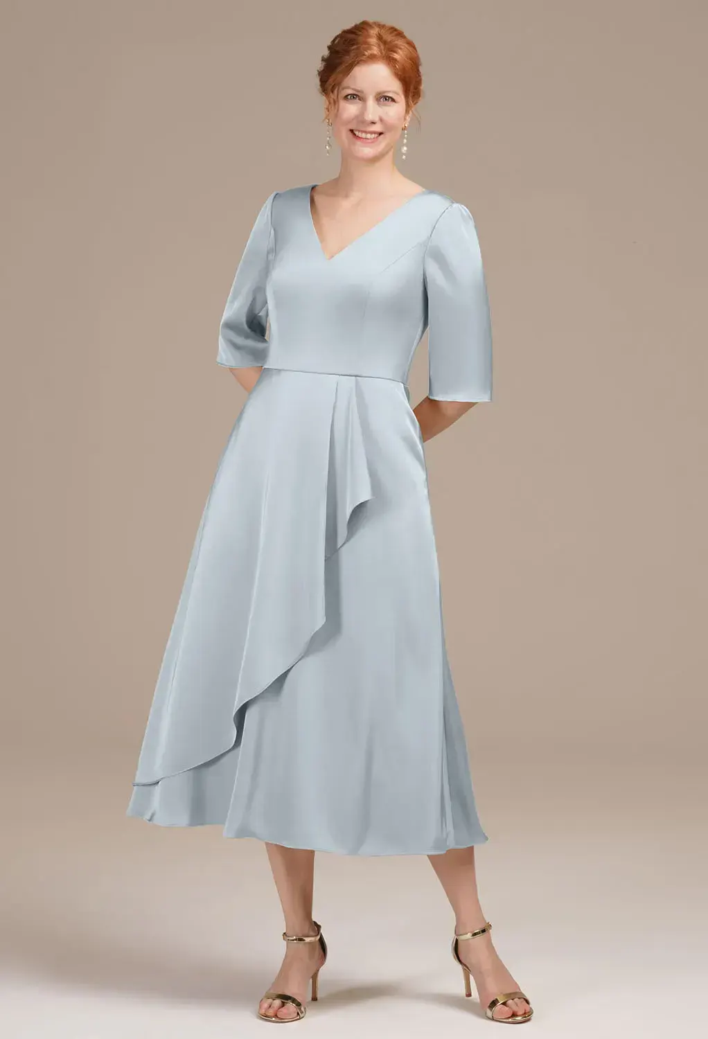 Baby Blue Mother of the Bride/Groom Dresses | AW.Bridal