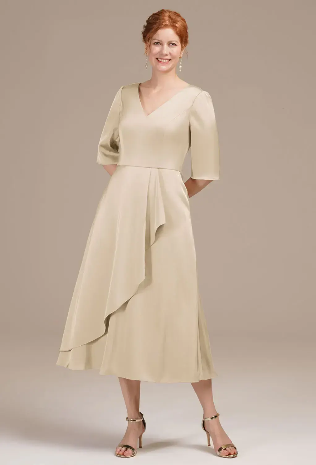 hayley paige gold bridesmaid dresses Hayley Paige Hayley main image 1