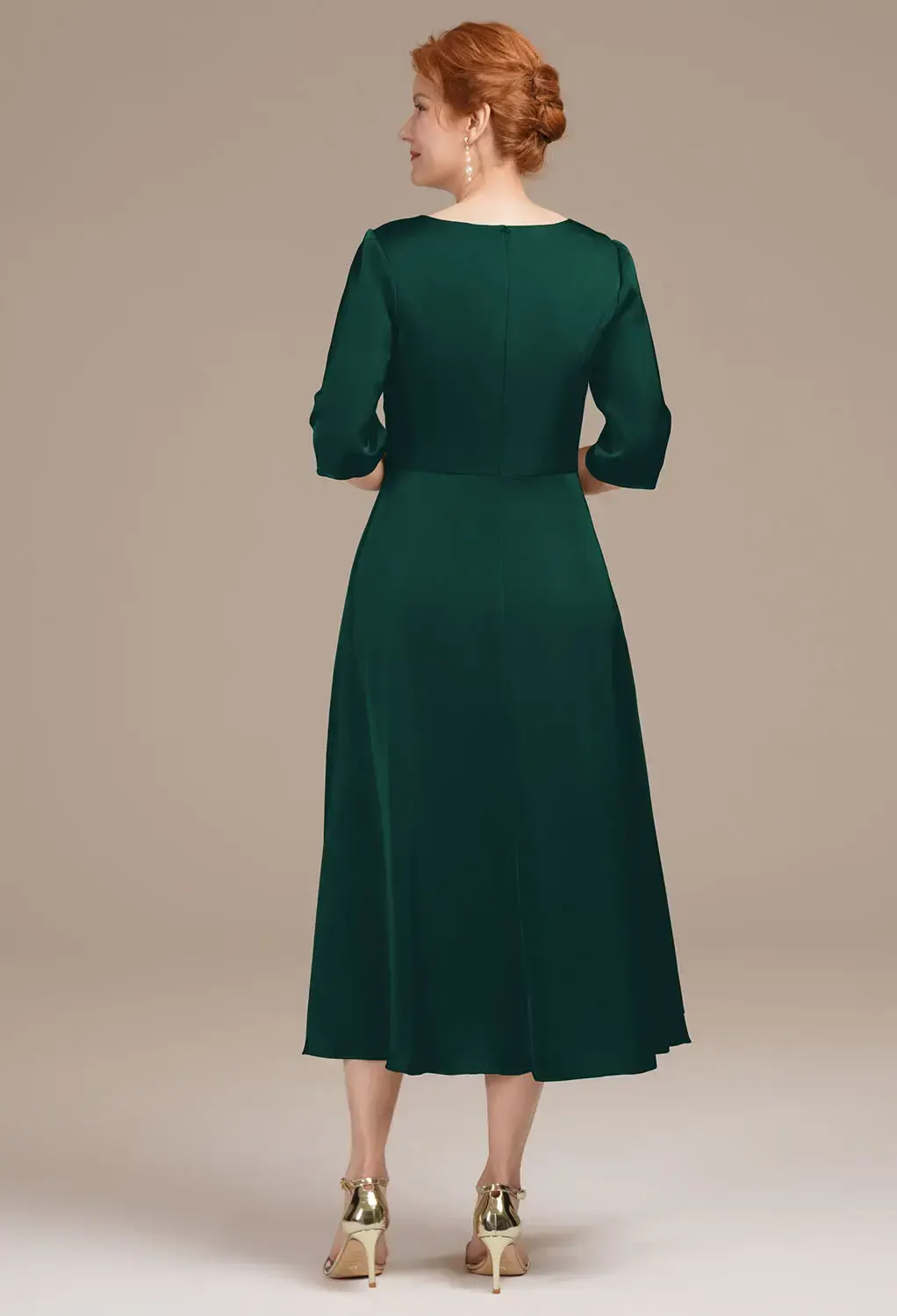 Hunter Green Mother of the Bride/Groom Dresses | AW.Bridal