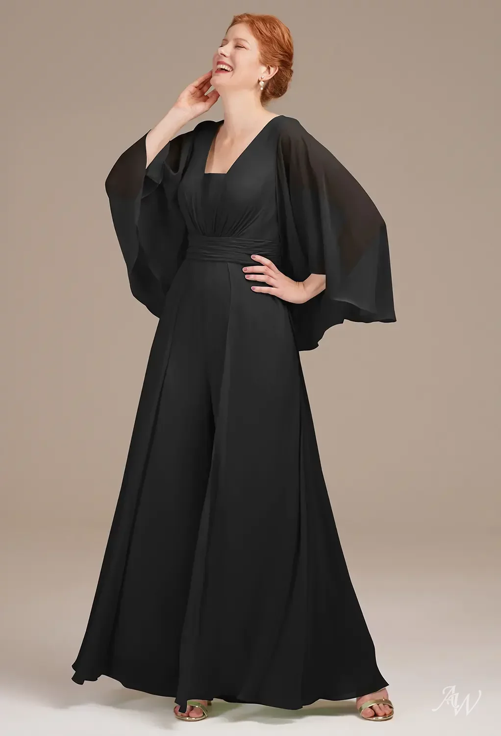 black satin prom dress MACloth Women Lace Formal Evening Gown Short Sleeves Mother of The Bride Dress Red / Above Knee / US12