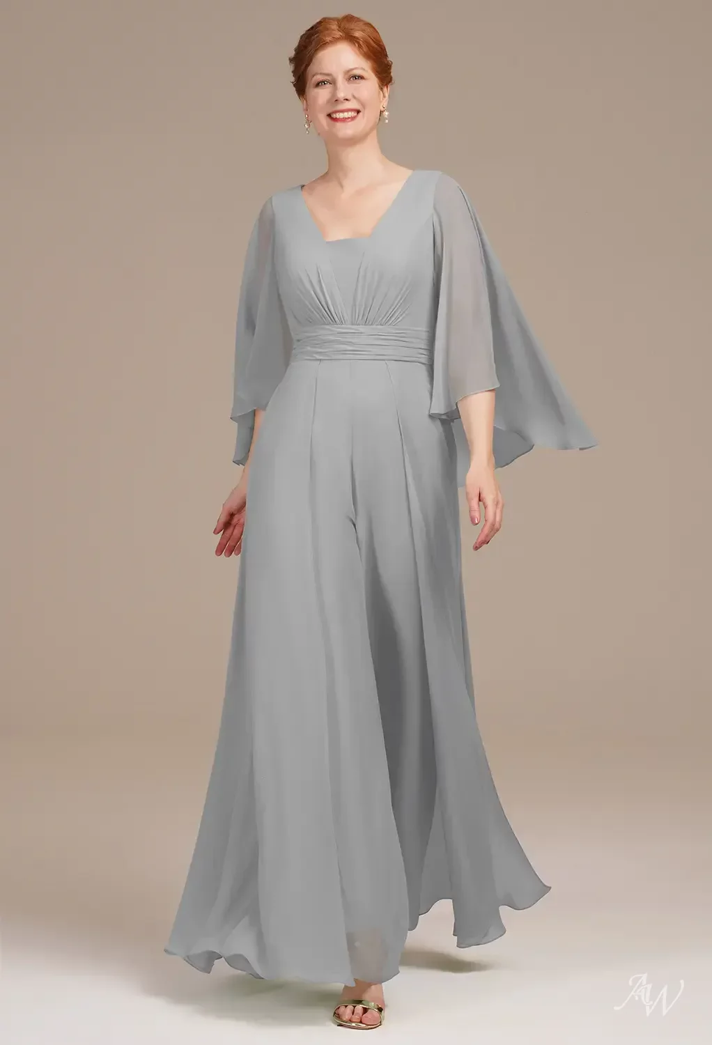 AW Bessie Dove Mother of the Bride Dresses | AW.Bridal