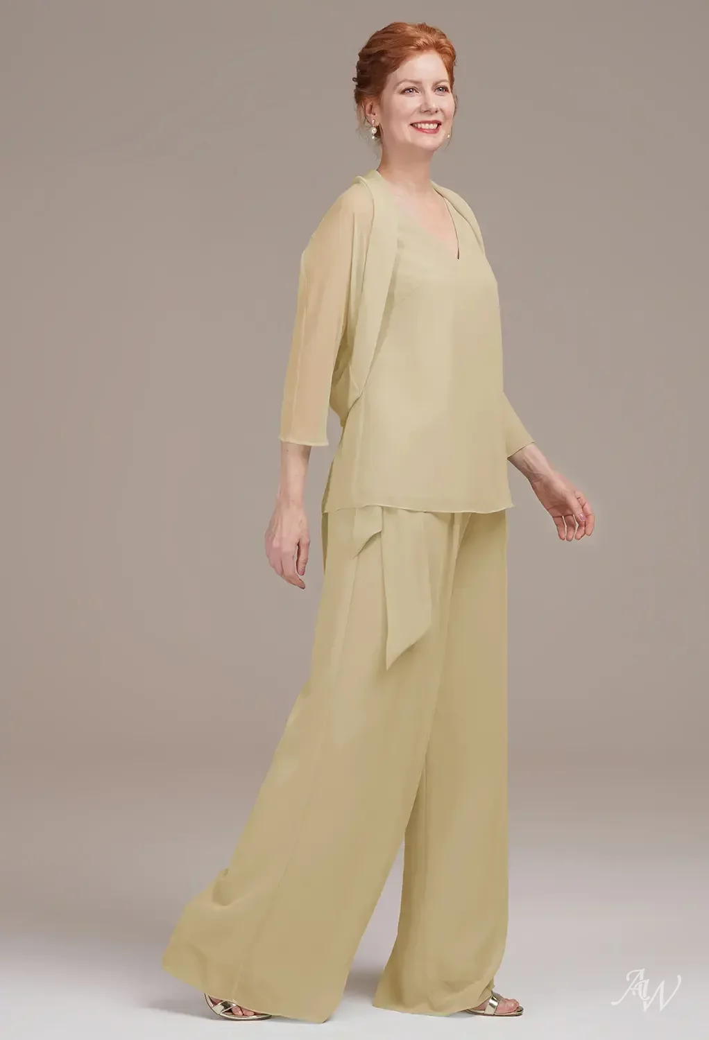 マリ　IENA ROUGE ブラウス　38 AW Jeremine Champagne Mother of the Bride Dresses | AW.Bridal