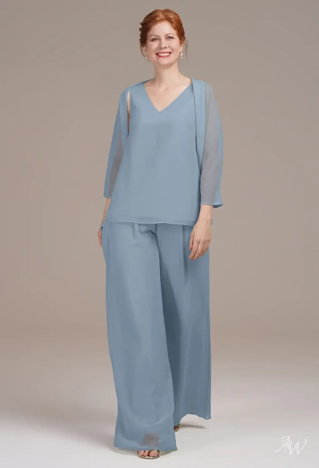 dusty blue dress pants The Black Tux Light Suit Pants-Classic In Blue | Size: 42/30