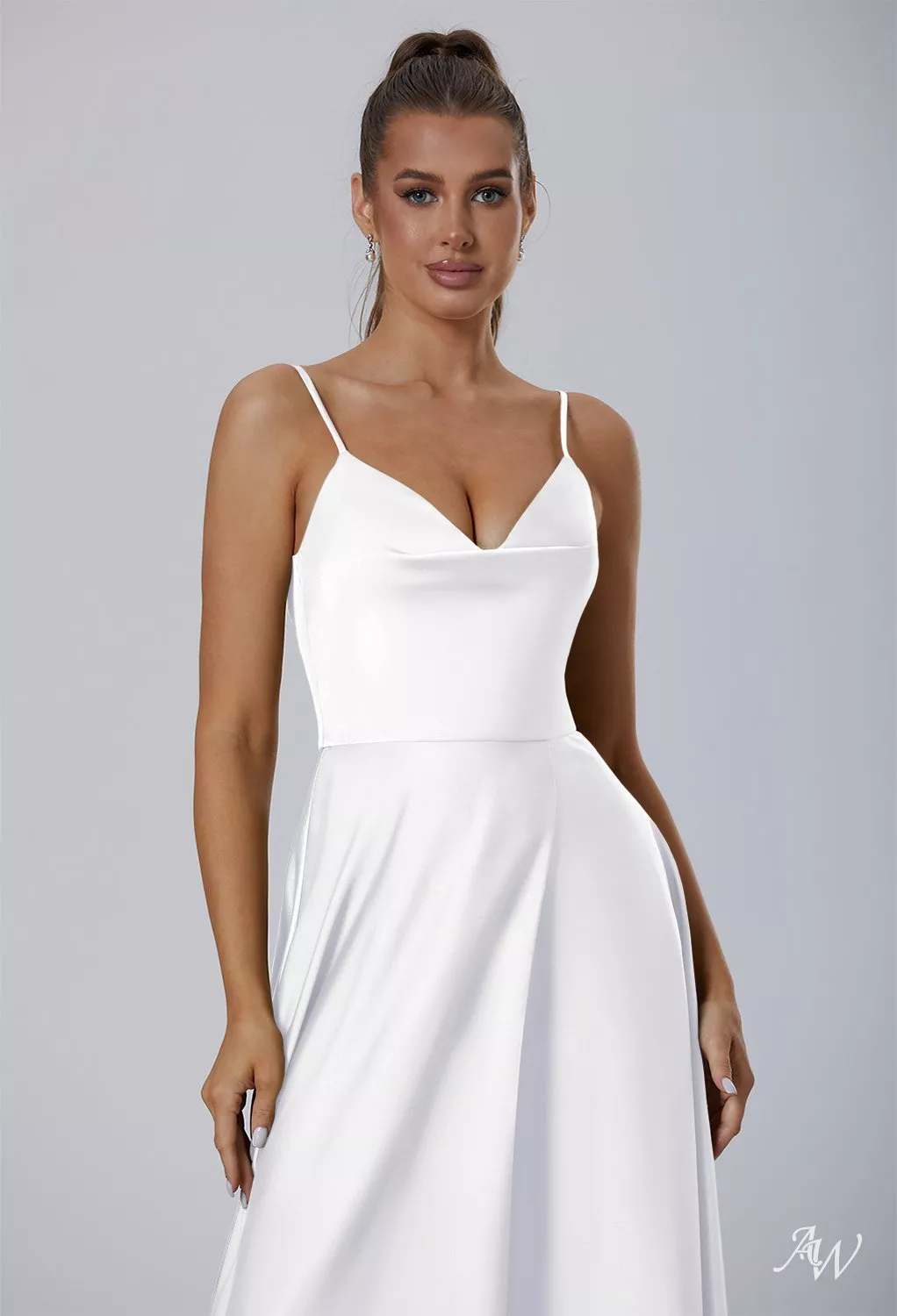 sachin and babi light blue dress White By Vera Wang In Bridesmaids' & Formal Dresses for sale main image 1