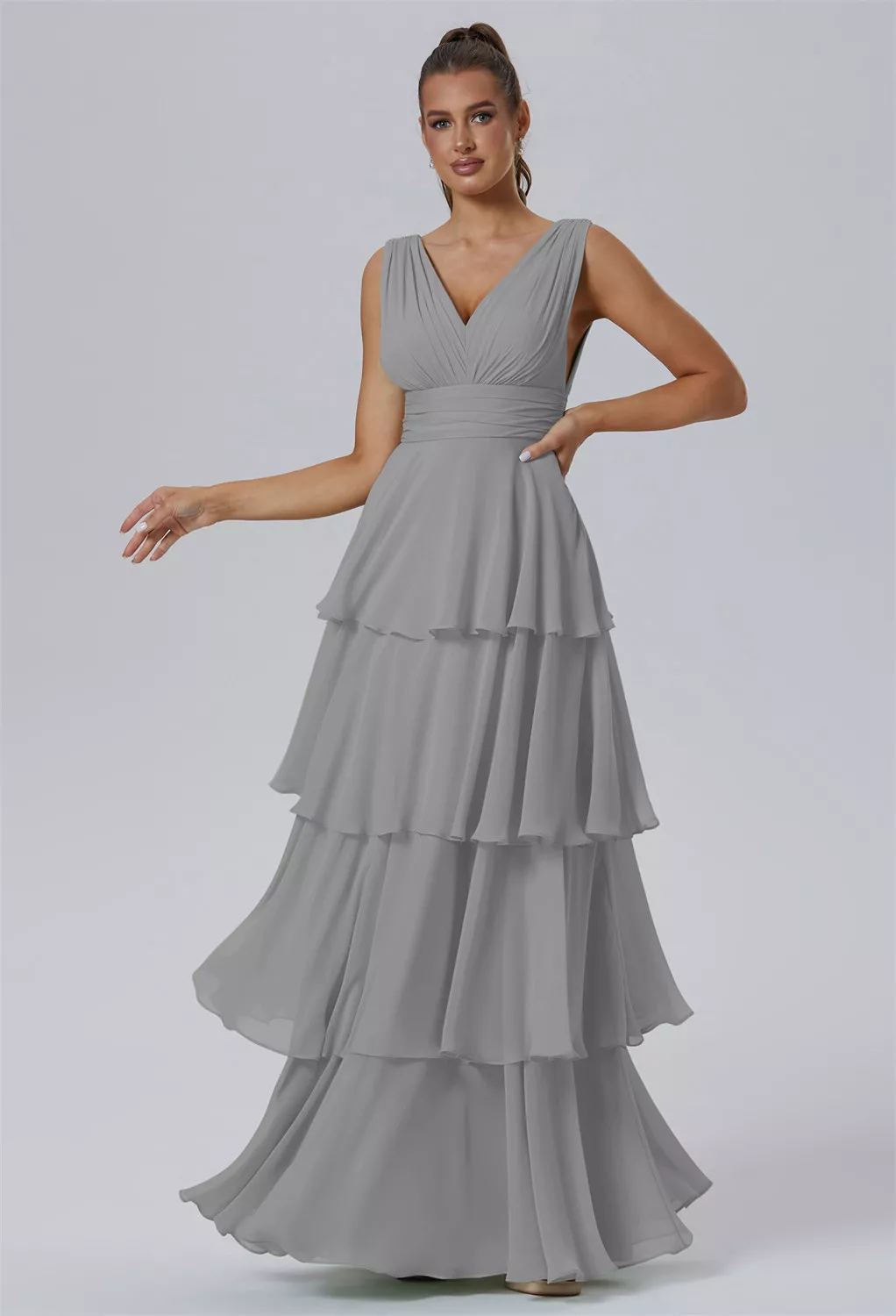 dove color bridesmaid dress Dove Bridesmaid Dresses