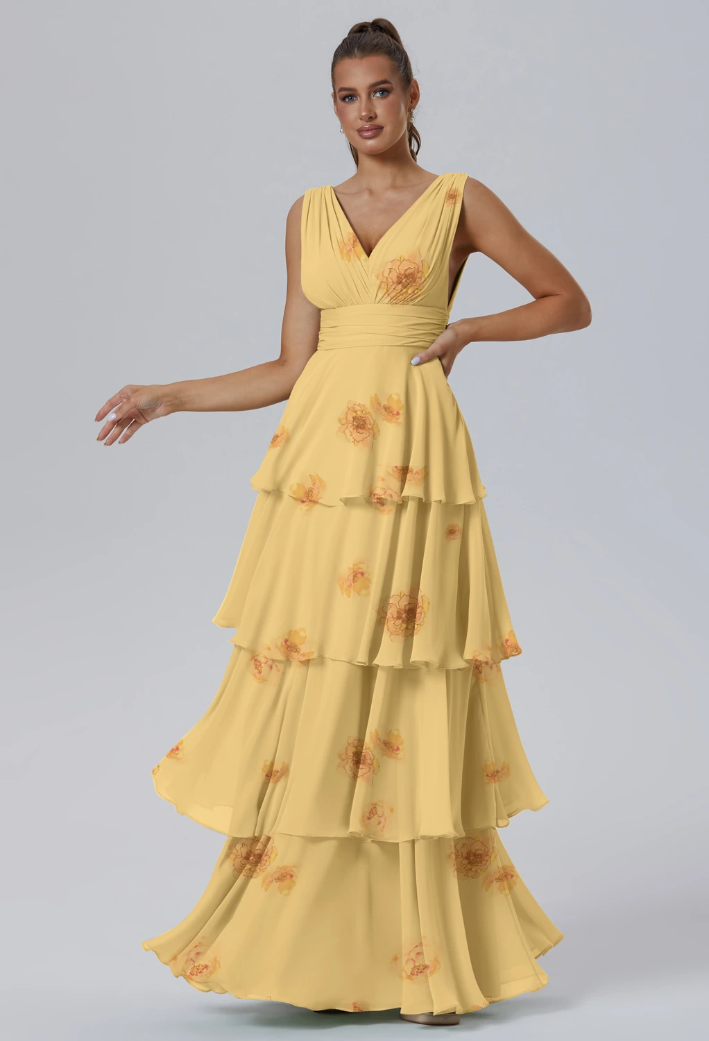 Golden Peony Formal Dresses | AW.Bridal