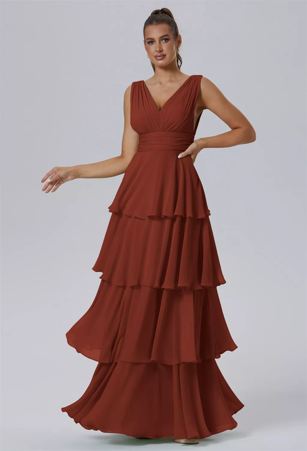 Rust Bridesmaid Dresses | AW.Bridal