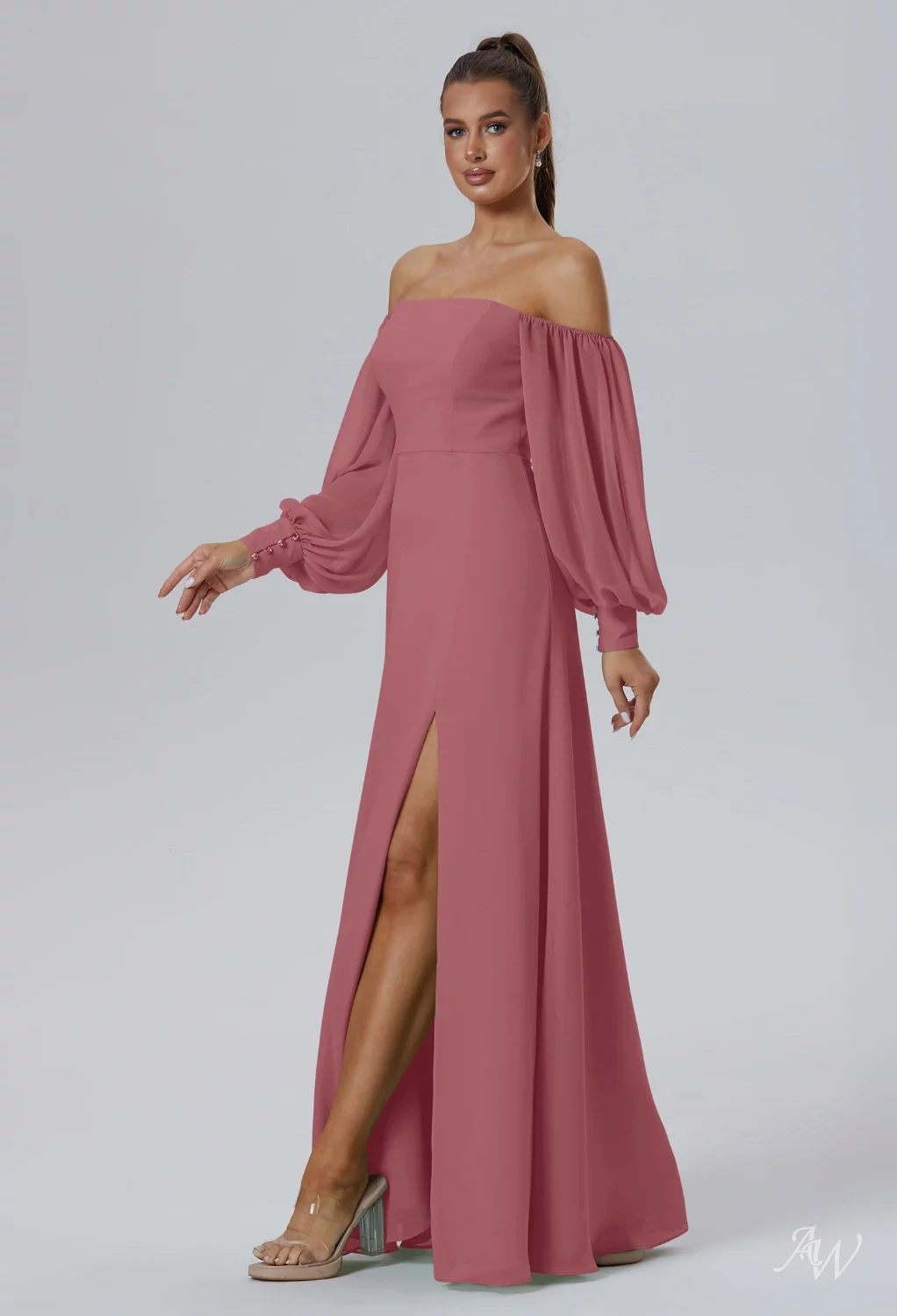 AW Demeter Desert Rose Bridesmaid Dresses