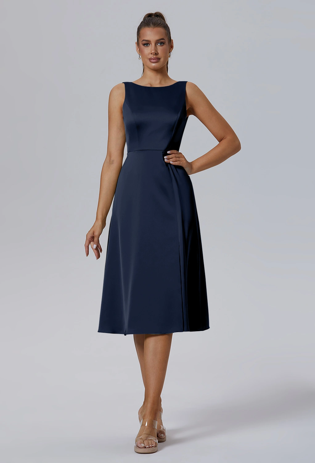 wedding dress designs Jordan Drop Waist Wedding Dress In Mikado