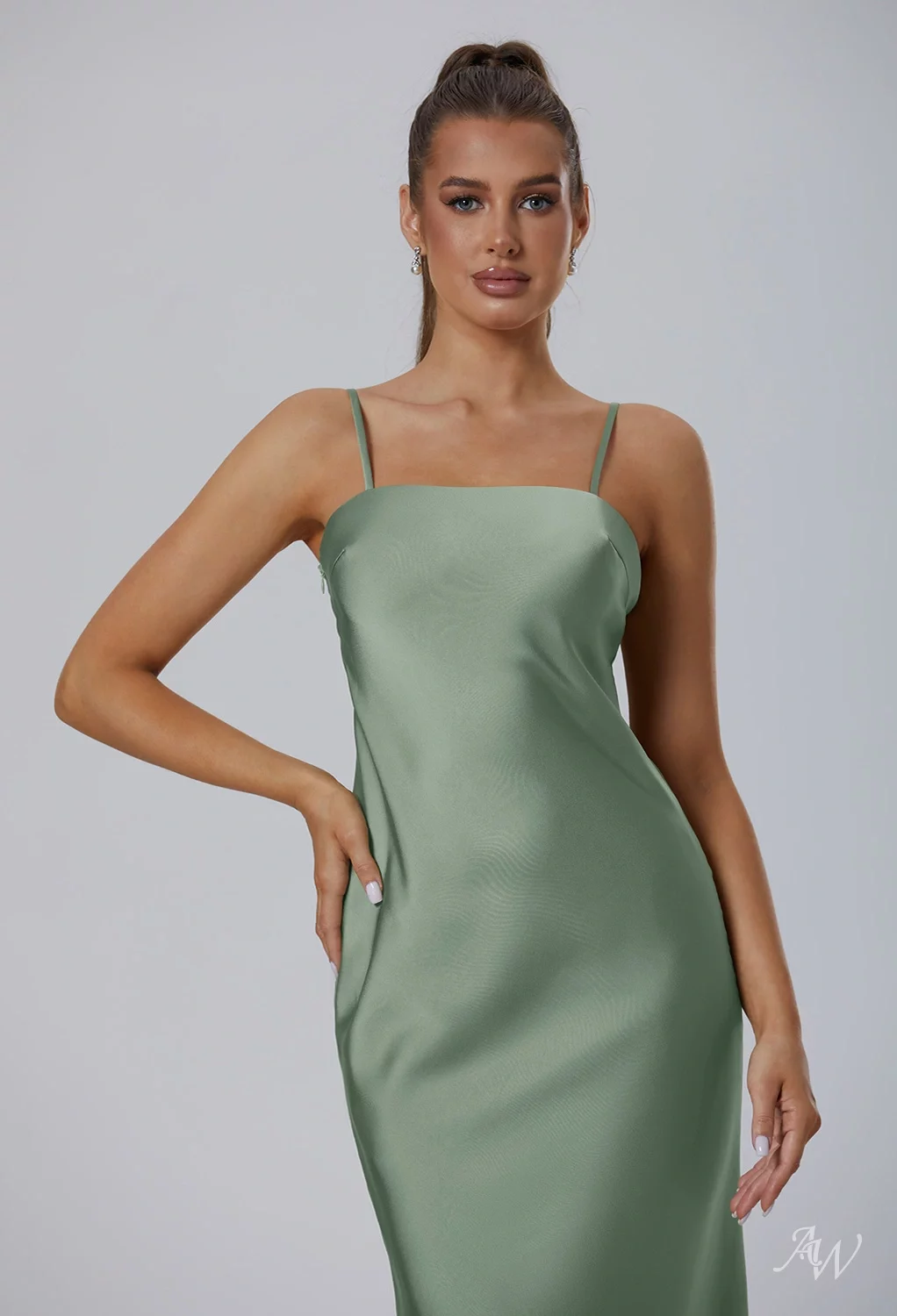 green emerald velvet dress Green 1960s Oil-Painting Rose Dress