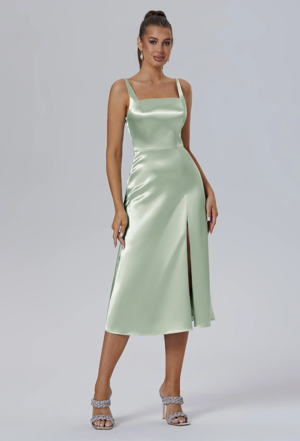 Sage Green Summer Wedding Guest Dresses | AW.Bridal